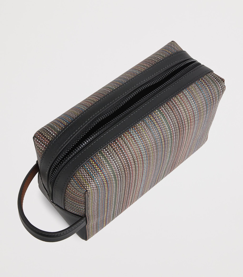 Signature Stripe Print Wash Bag 92_MULTI COLOURED Image 2