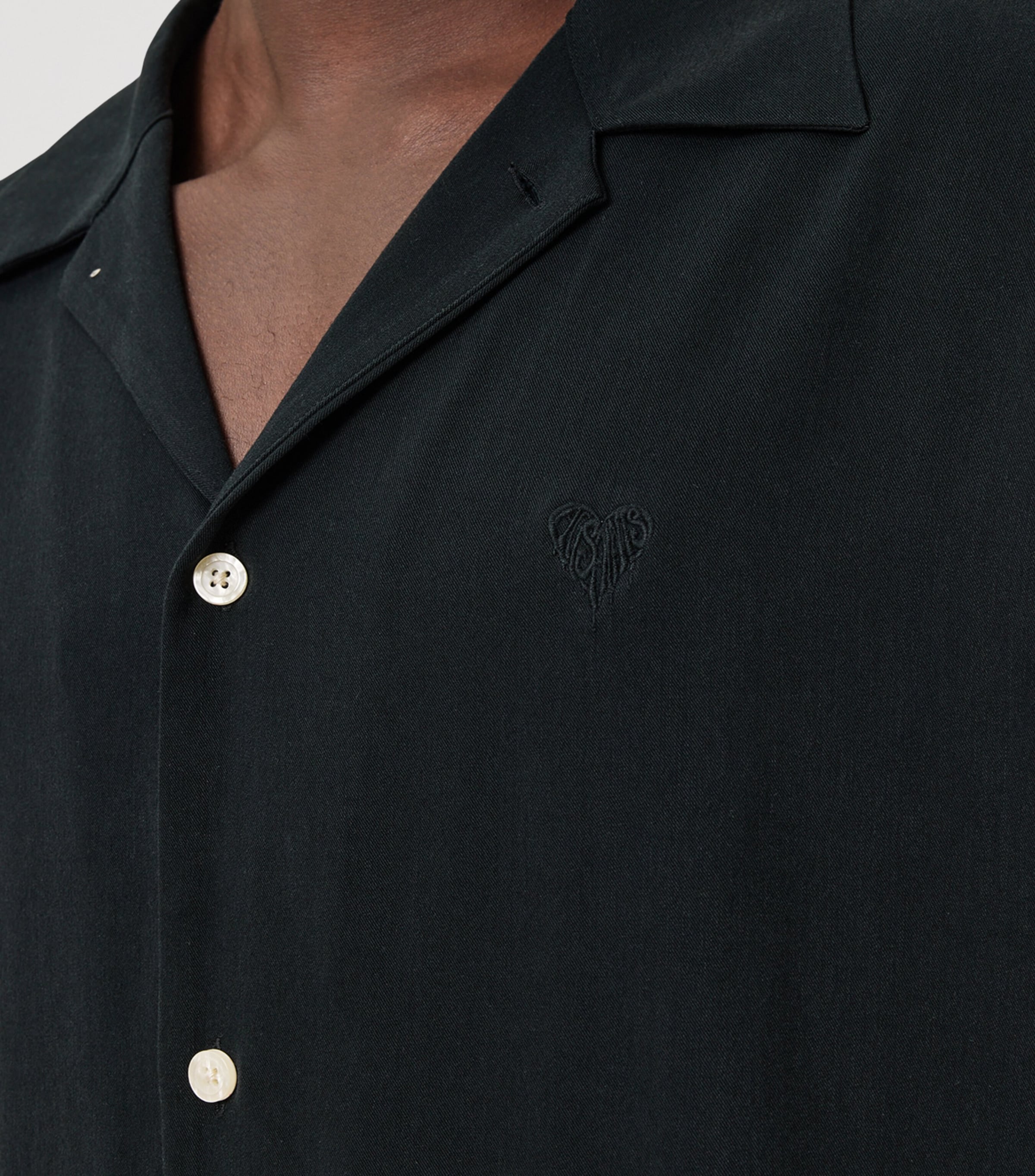 Embroidered Rialto Shirt BLAINN BLACK Image 6