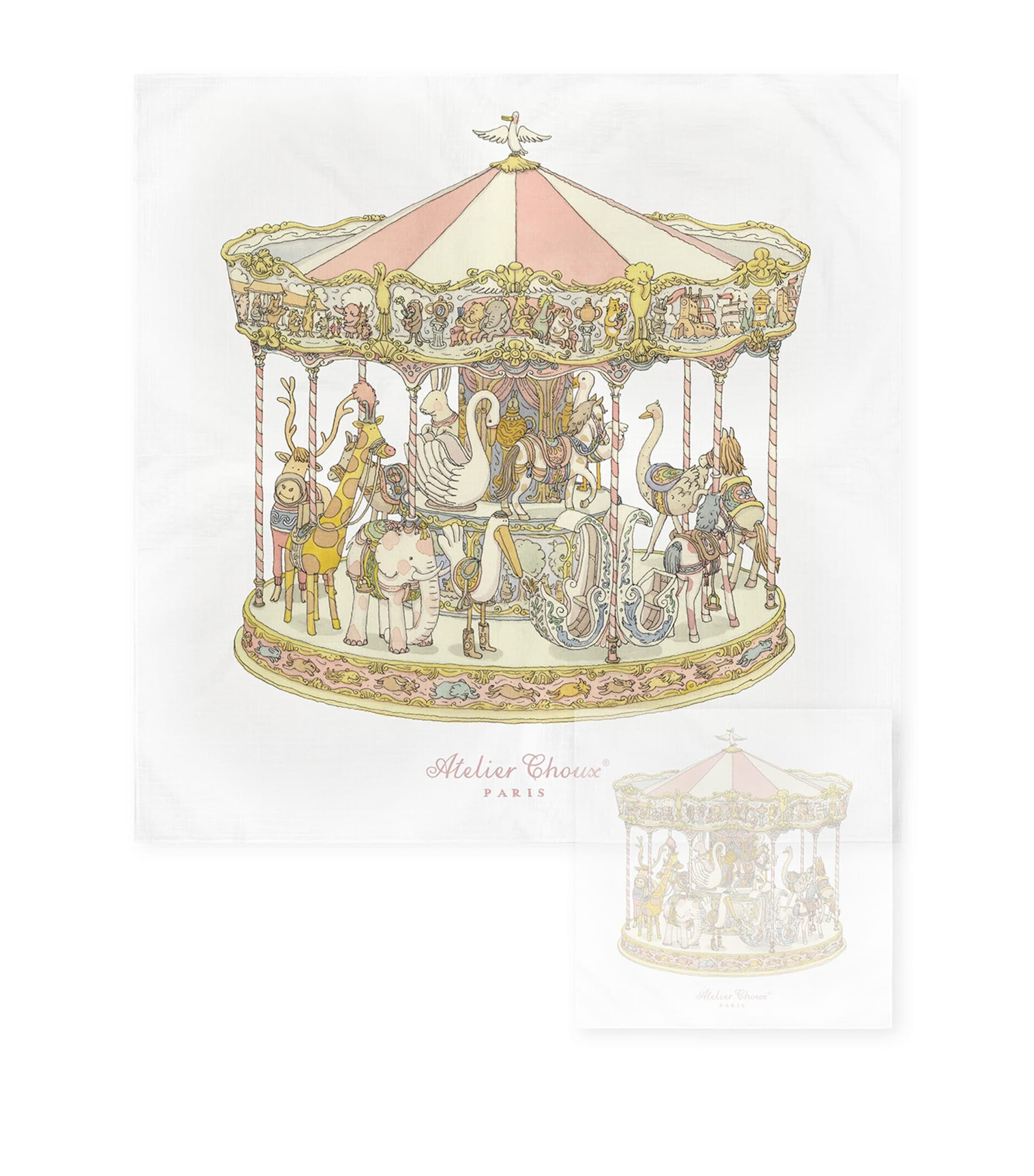 Shop Atelier Choux Grand Carousel Blanket