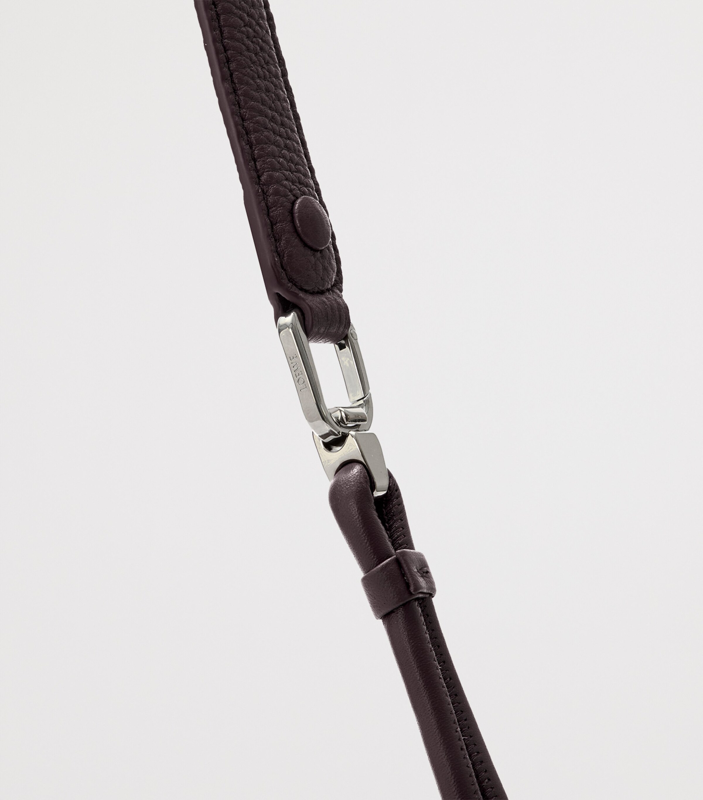 LOEWE Medium Leather Madrid Shoulder Bag Dark Ebony Image 15