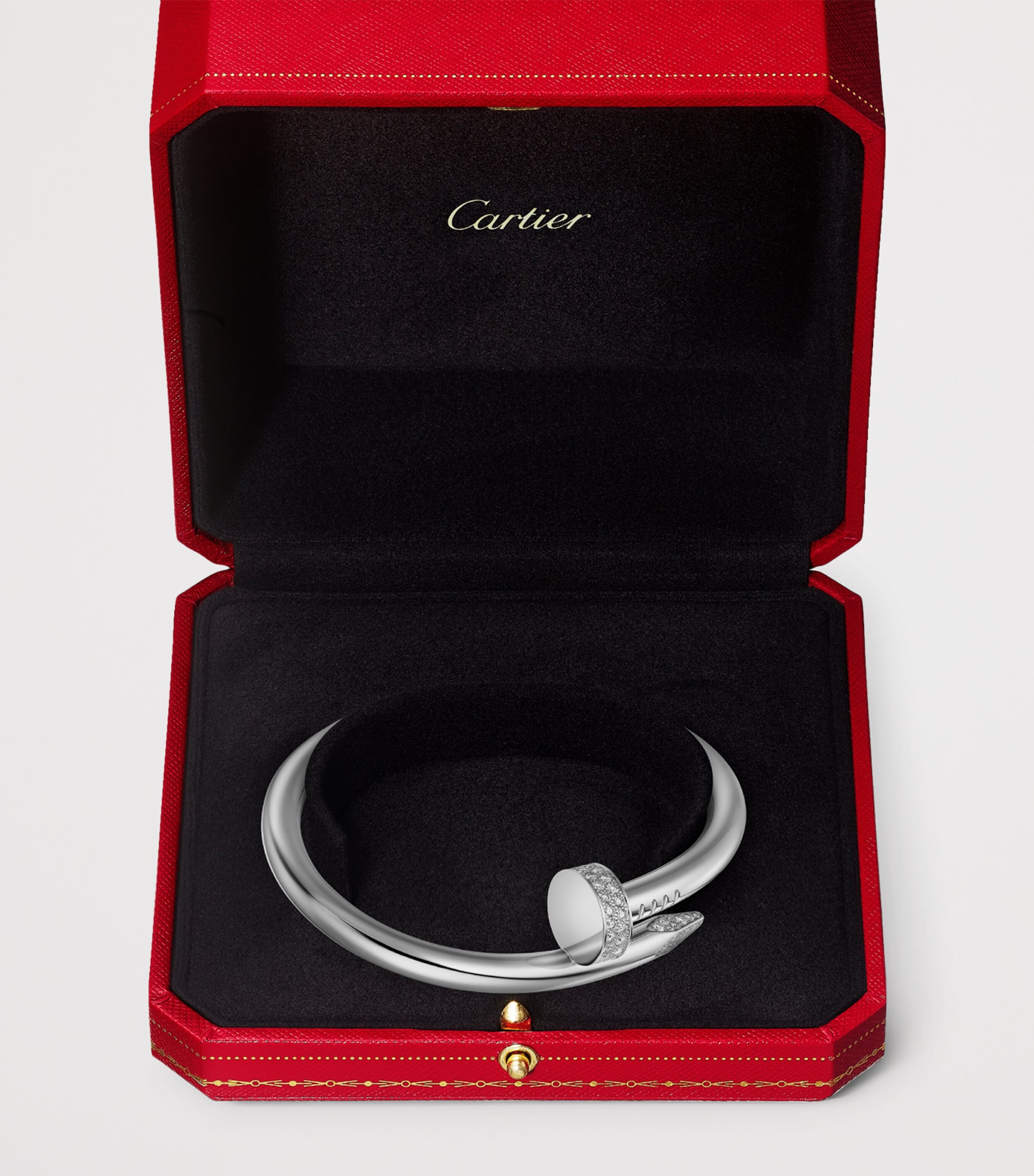 Cartier White Gold and Diamond Juste un Clou Bracelet White Gold Image 5