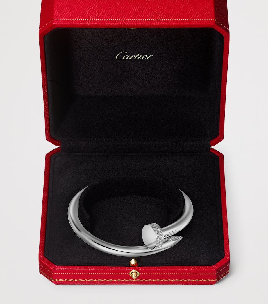 Cartier White Gold and Diamond Juste un Clou Bracelet White Gold Image 5