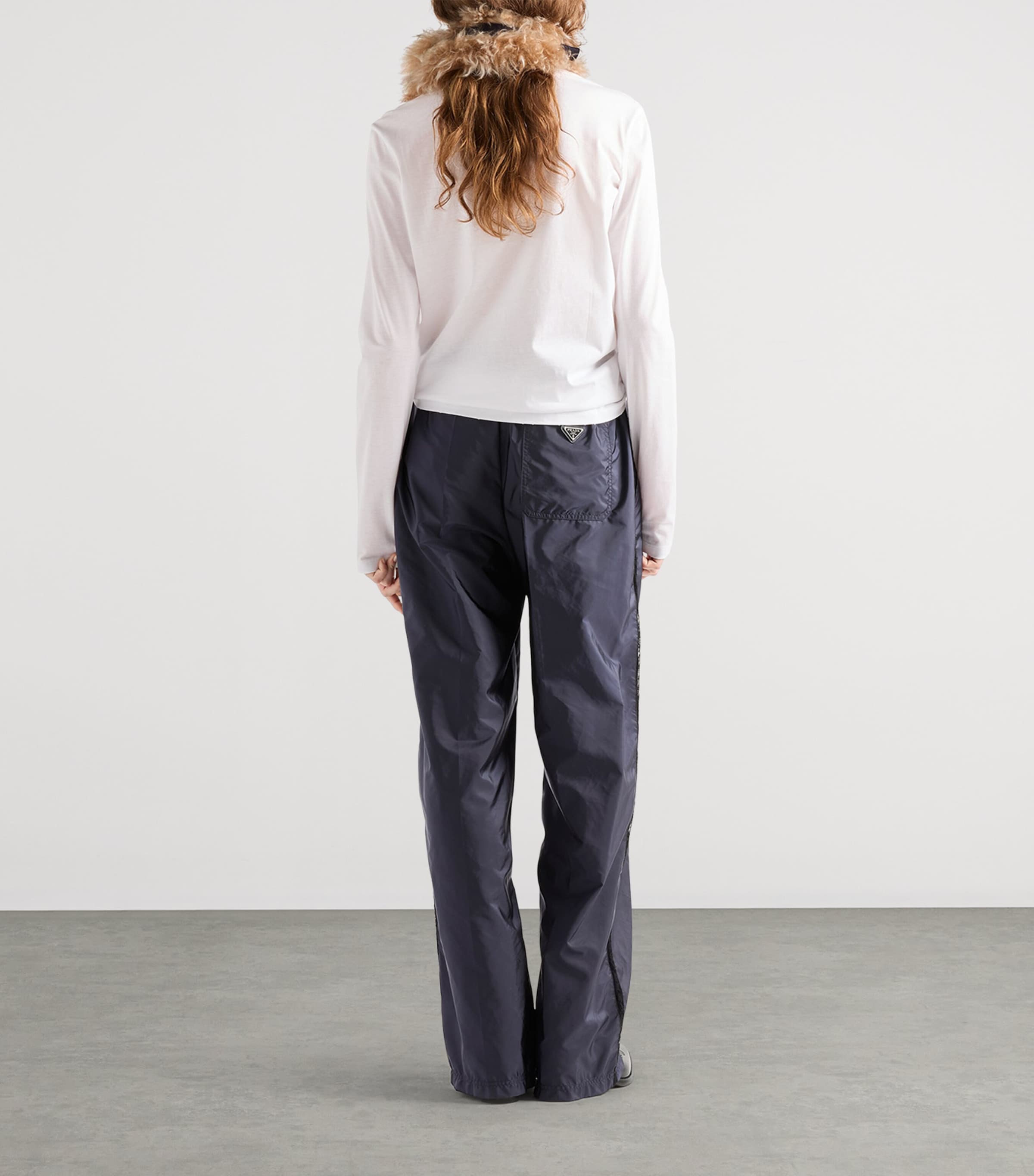 Prada Womens Cotton Long-Sleeve T-Shirt Image 5