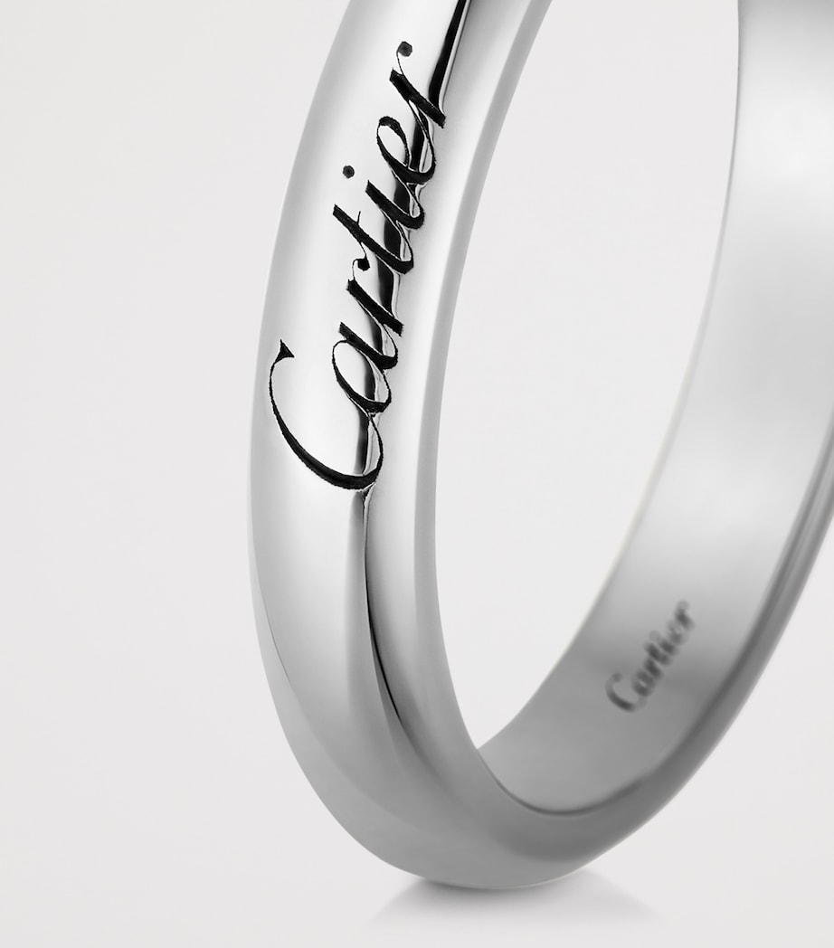 Cartier Platinum C de Cartier Wedding Band (3mm) Platinum Image 5