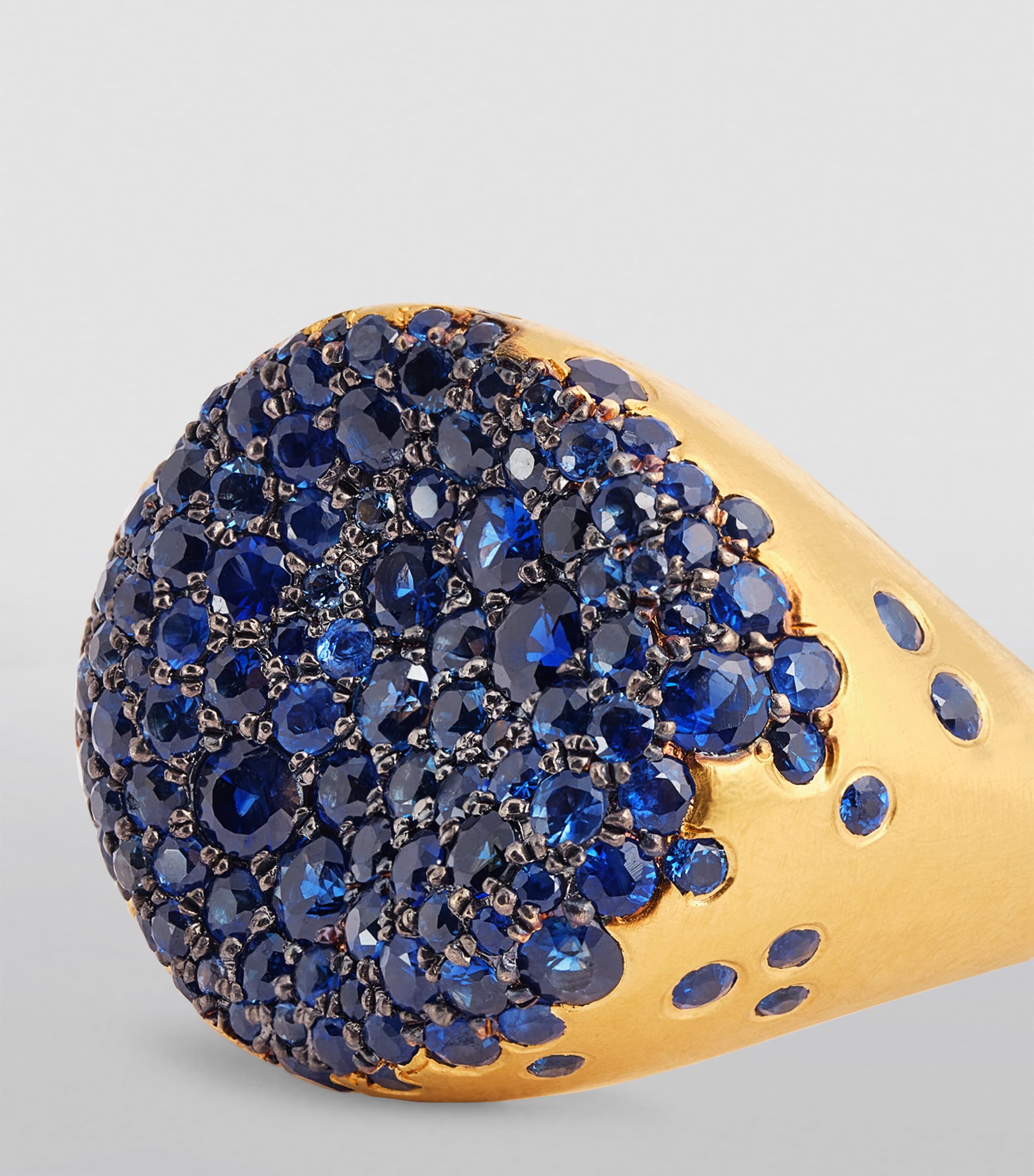 Yellow Gold and Sapphire Malak Bonbon Ring YELLOW GOLD Image 6