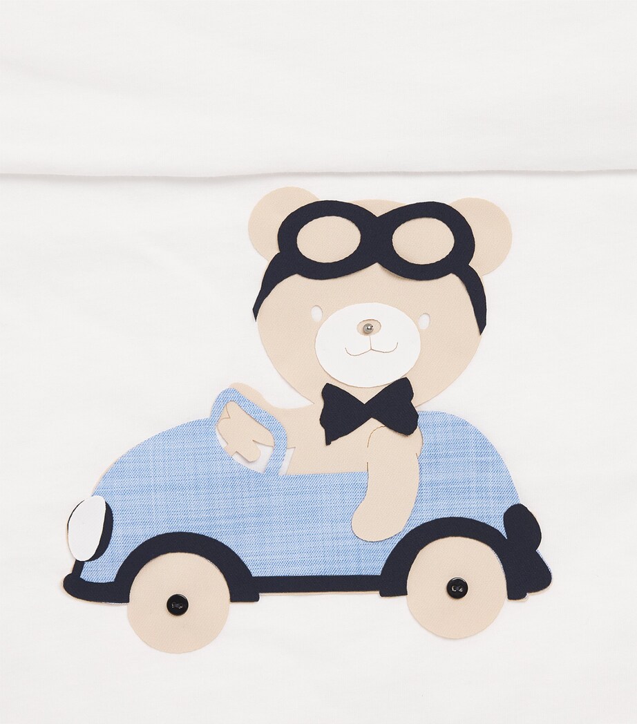 Cotton Bear Blanket X0 WHITE Image 2