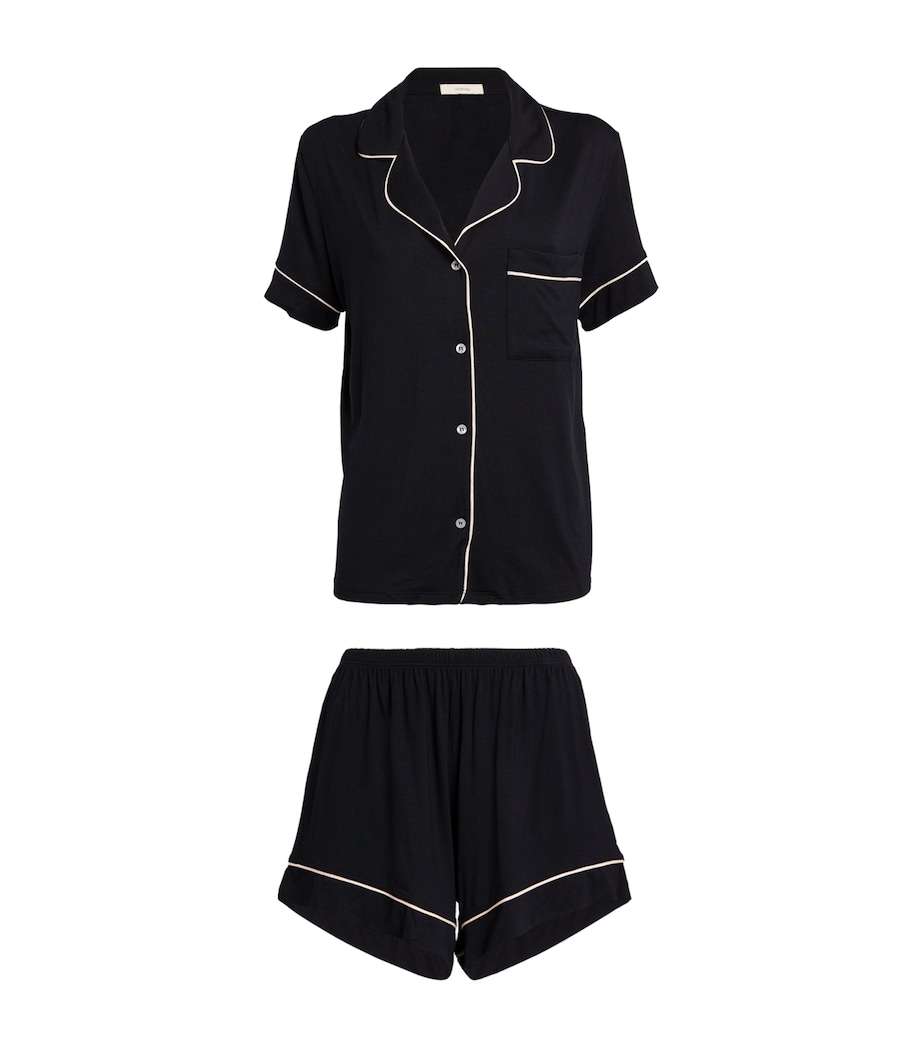 Gisele Pyjama Set BLACK/SORBET PINK Image 1