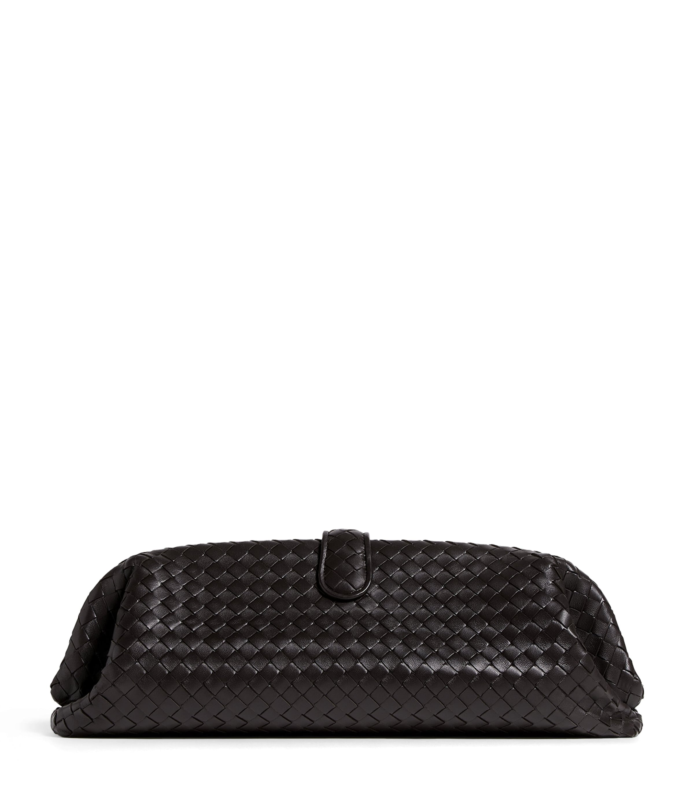 Bottega Veneta Leather Lauren 1980 Clutch Bag Image 1