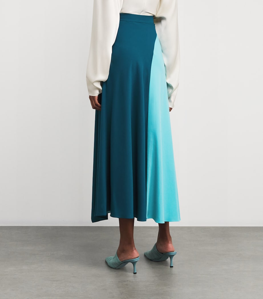 Asha Midi Skirt PERSIAN GRN/LGHT TRO Image 4