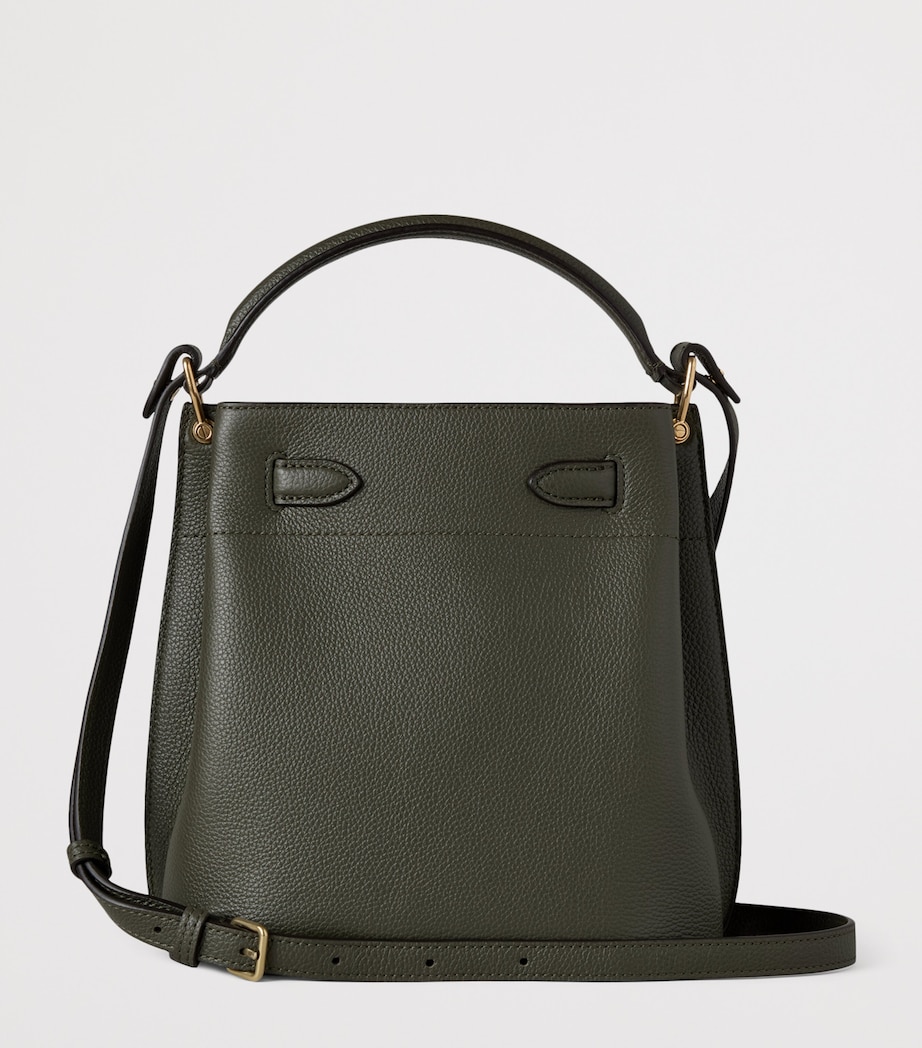 Leather Islington Bucket Bag JUNIPER GREEN Image 3