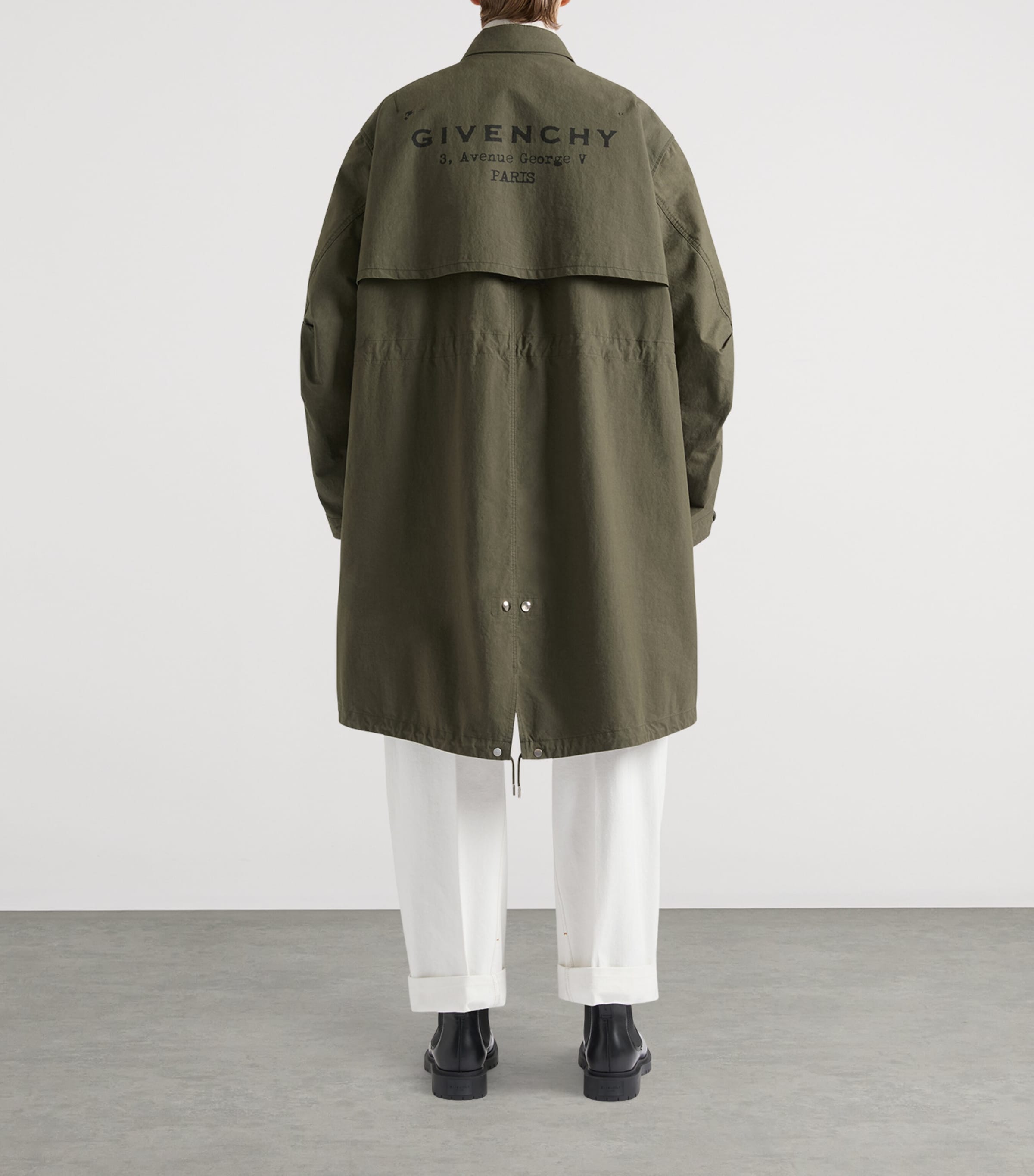 Givenchy Logo Parka Jacket | Harrods US