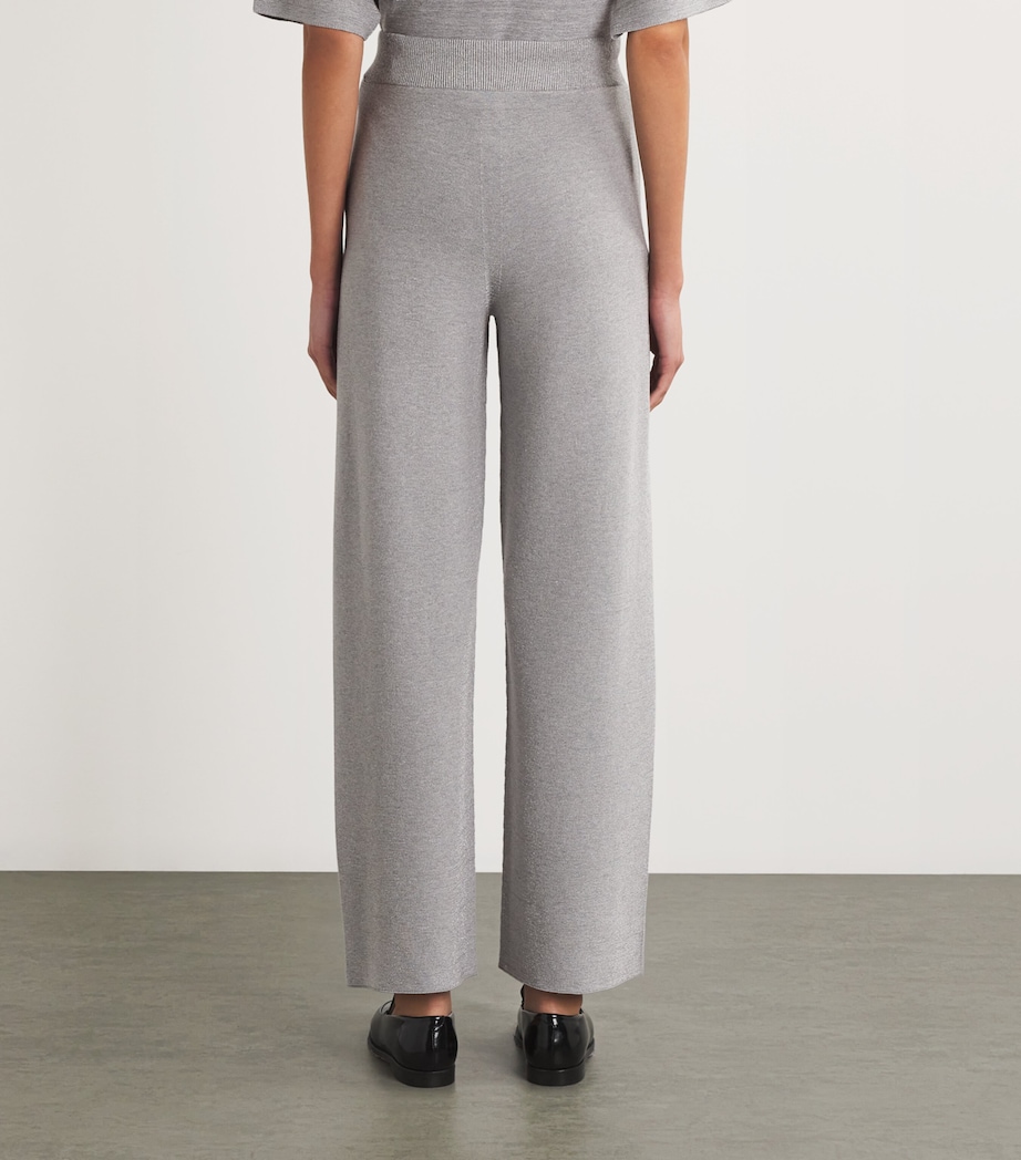 Cotton-Blend Sparkling Sweatpants 8132 ROCCIA Image 4