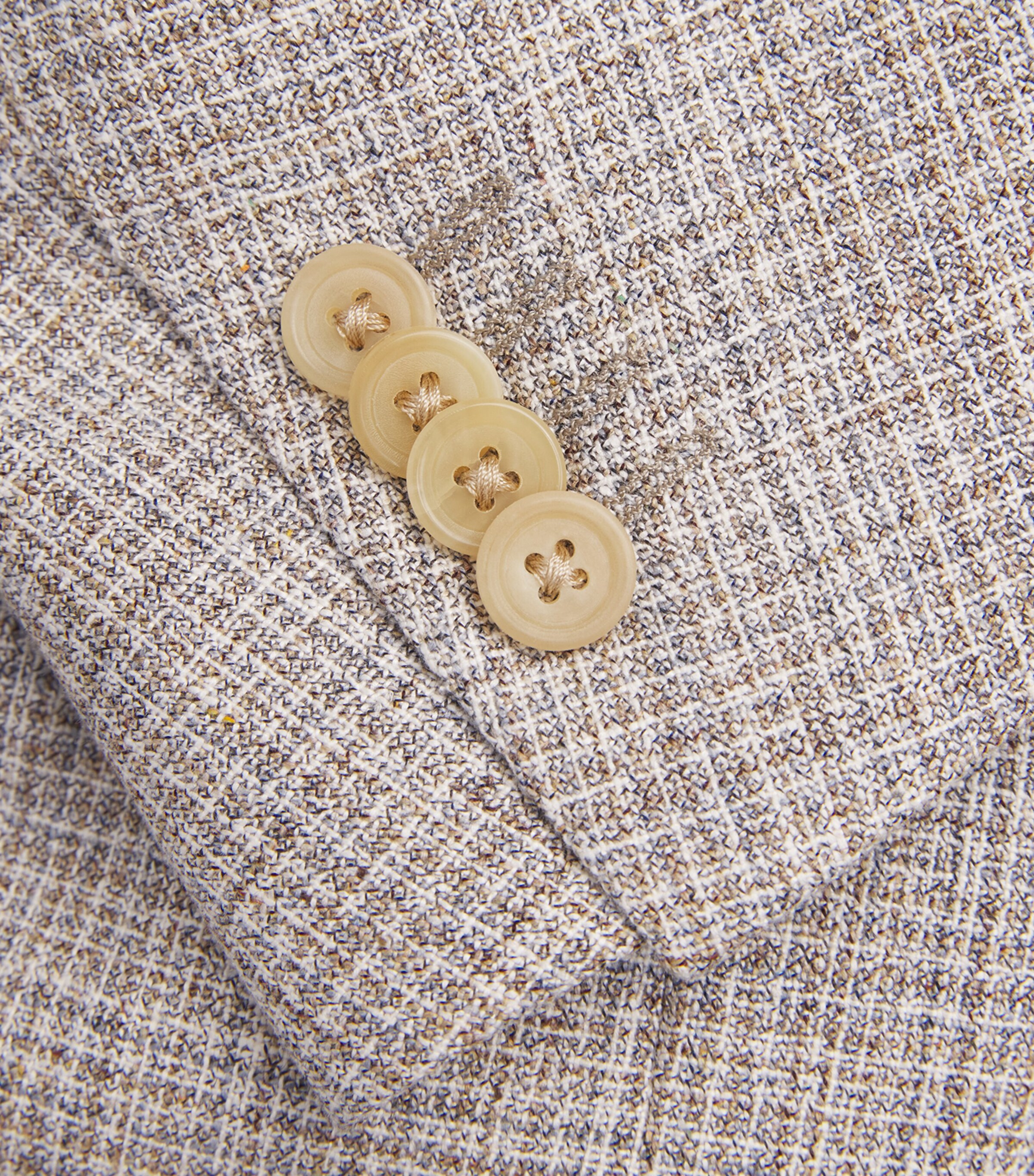 Silk-Virgin Wool Blazer 34 NATURAL / BEIGE Image 5