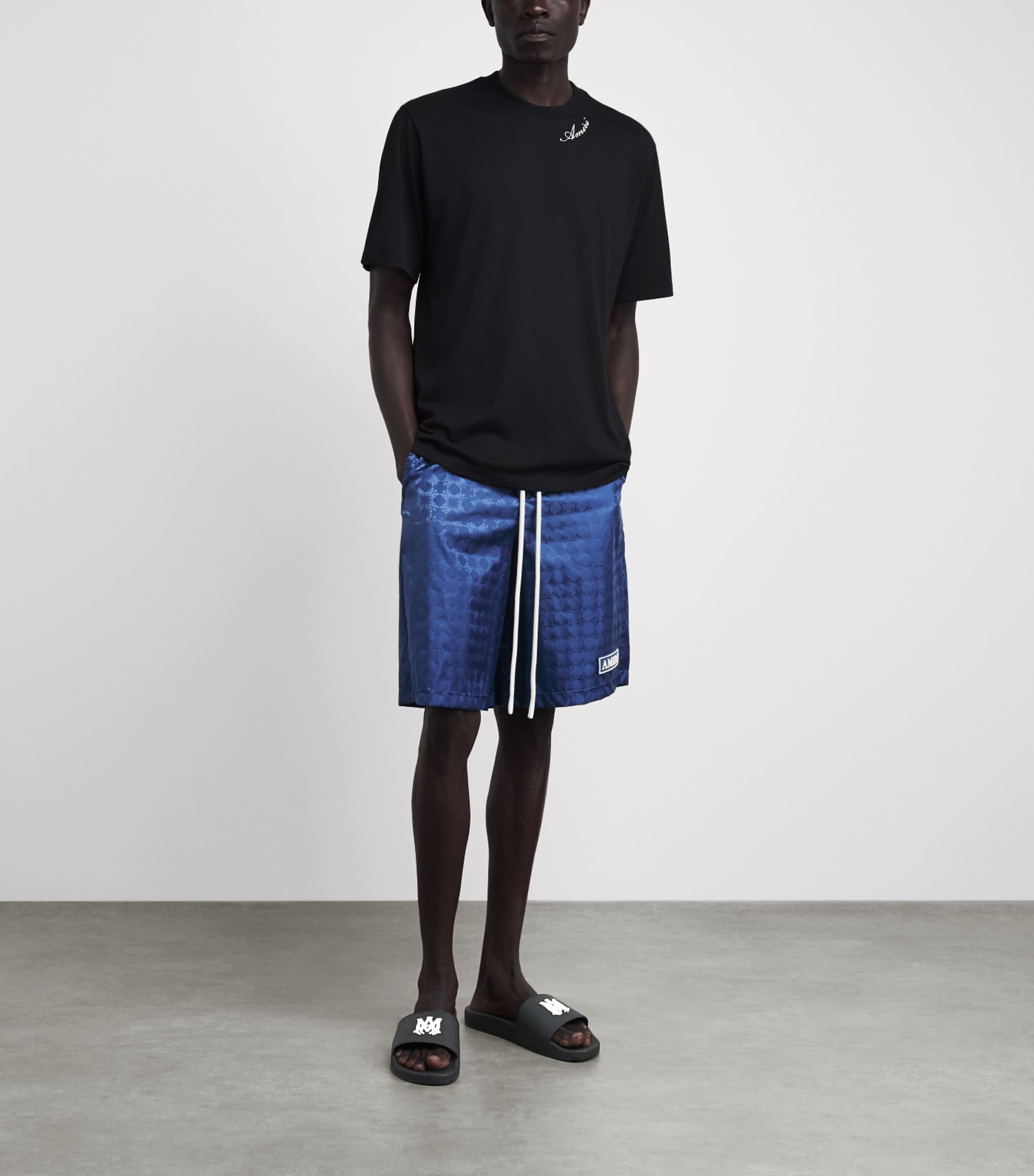 AMIRI MA Pool Slides Black Image 2