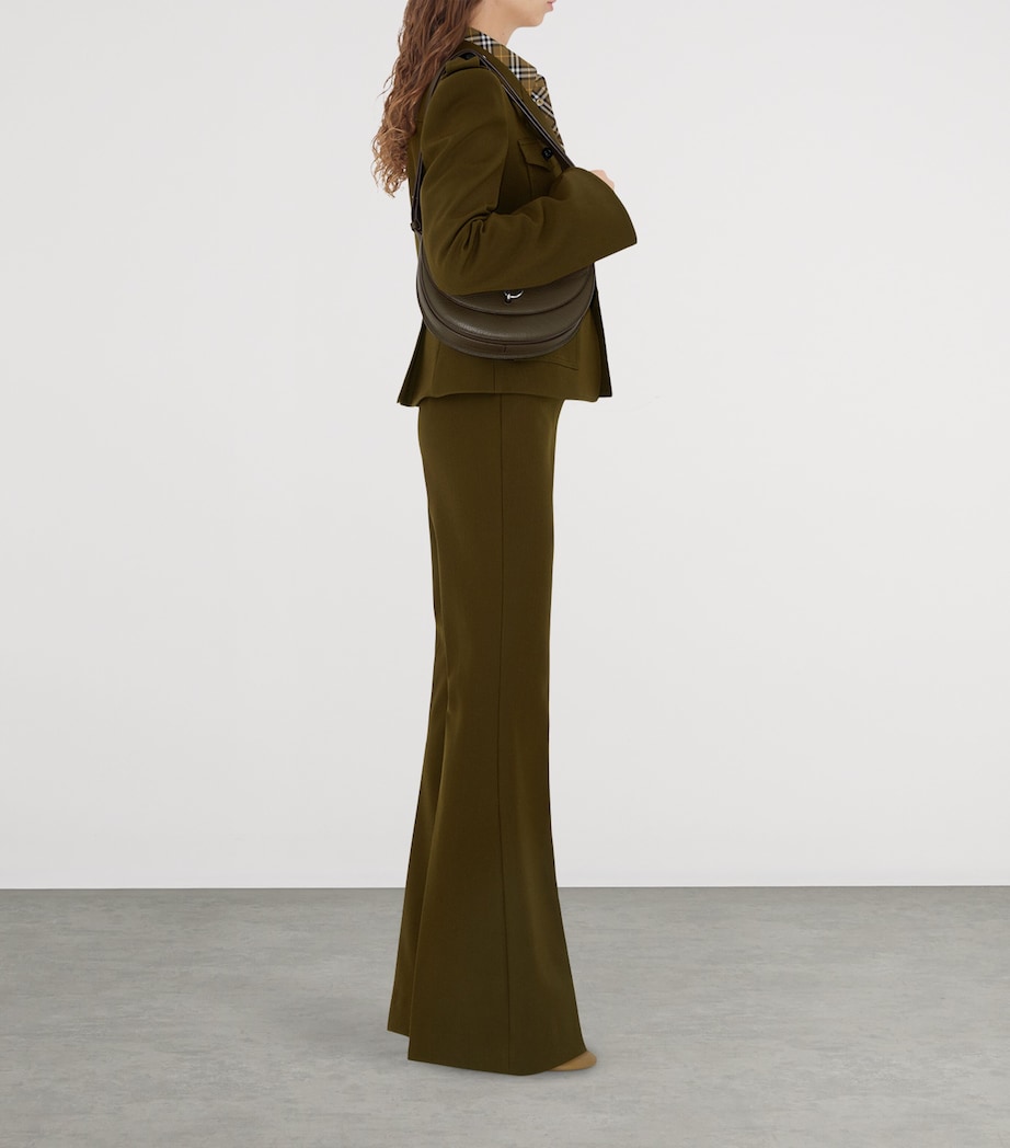 Twill Flared Trousers FURROW Image 3