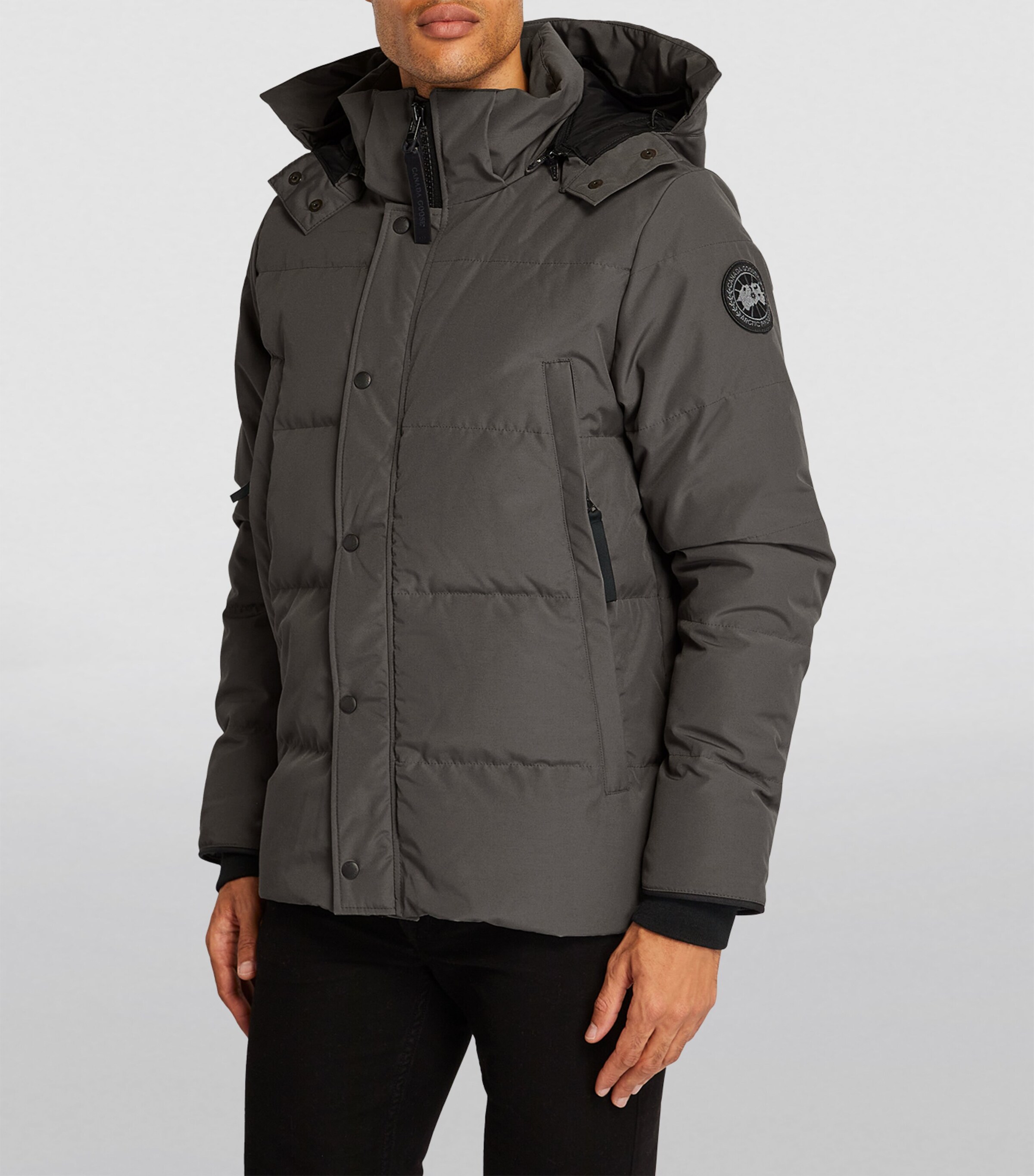 Canada Goose Mens Wyndham Hooded Puffer Jacket Image 3