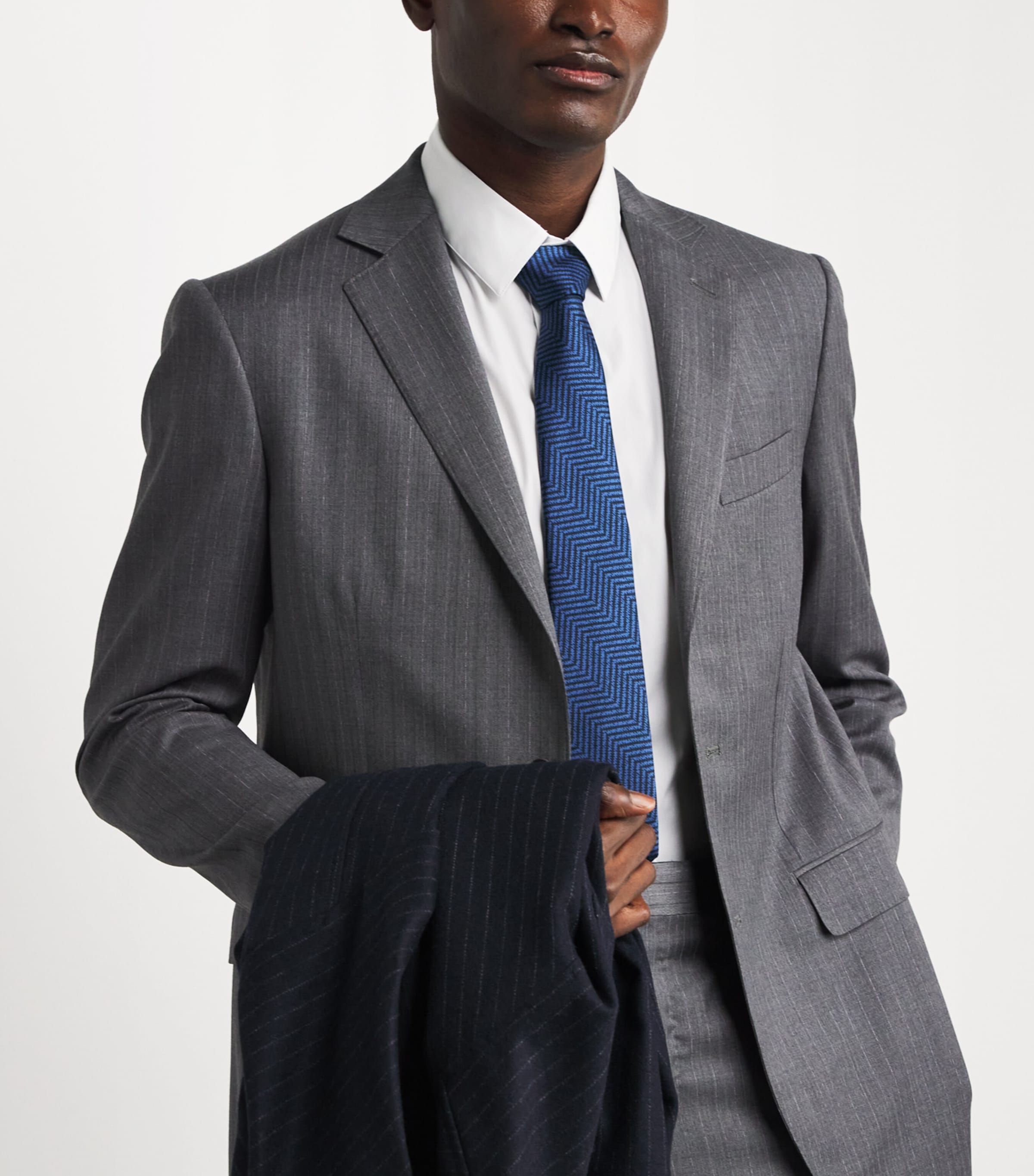 Silk Herringbone Tie FB160 Image 3