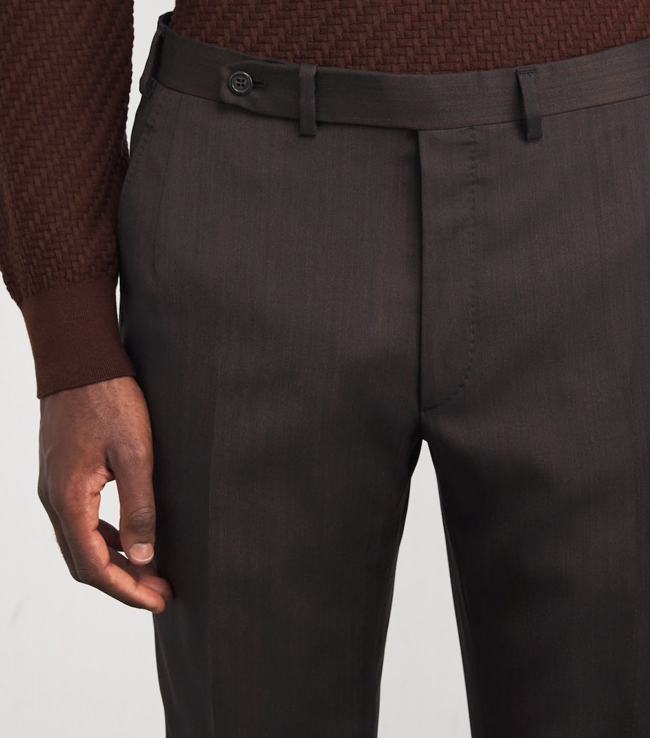 Wool-Silk Plume 2-Piece Suit 2400 Image 6