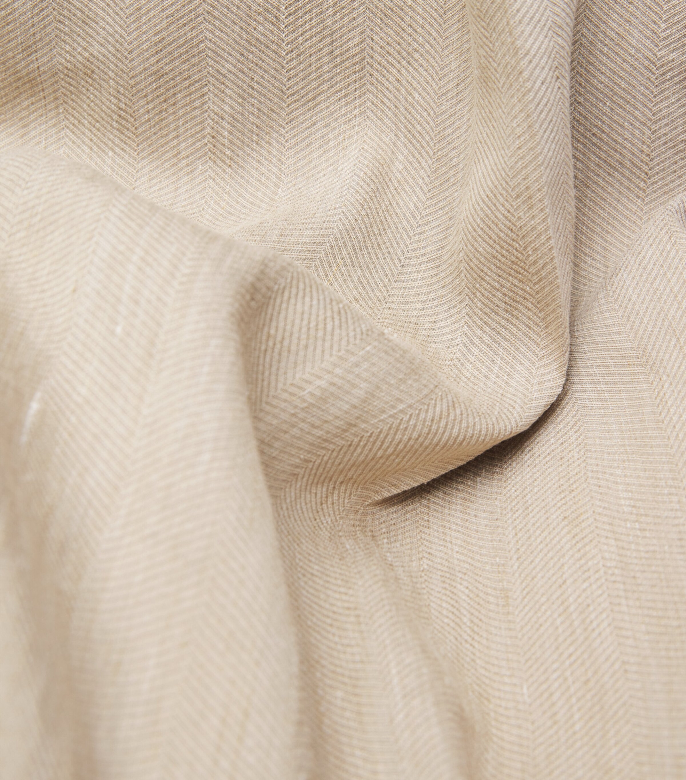 Jacquemus Mens Linen Pleated Croisière Trousers Beige Image 6