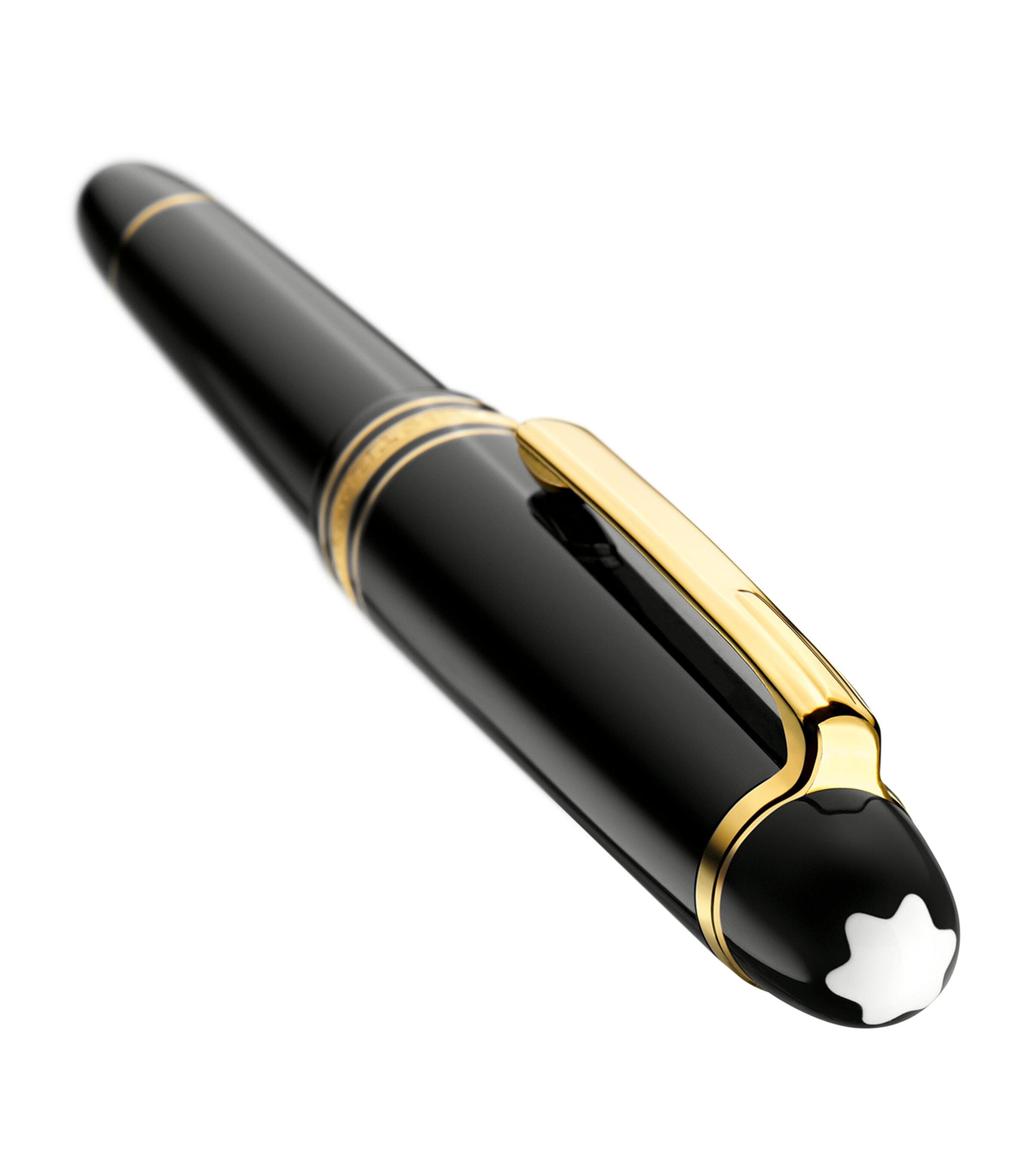 Meisterstück Gold-Coated Classique Fountain Pen BLACK Image 2