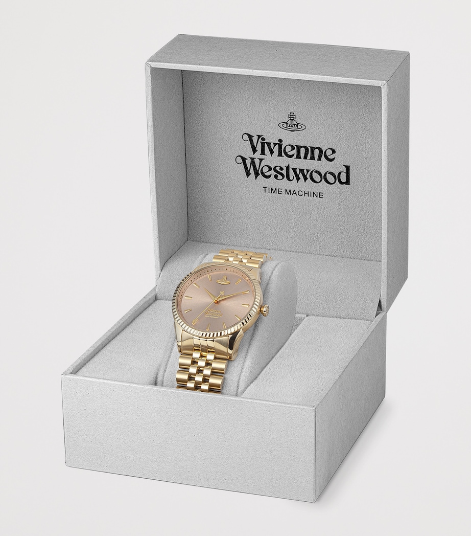 Stainless Steel The Seymour Watch 38mm GOLD PINK Image 4