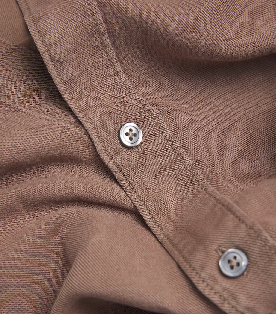 Linen-Blend Peters Shirt VINTAGE OTTERTAIL Image 5