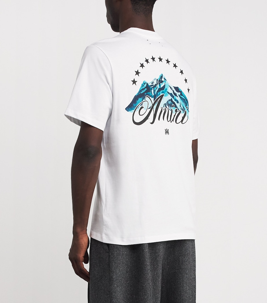 Cotton Mountain T-Shirt WHITE Image 4