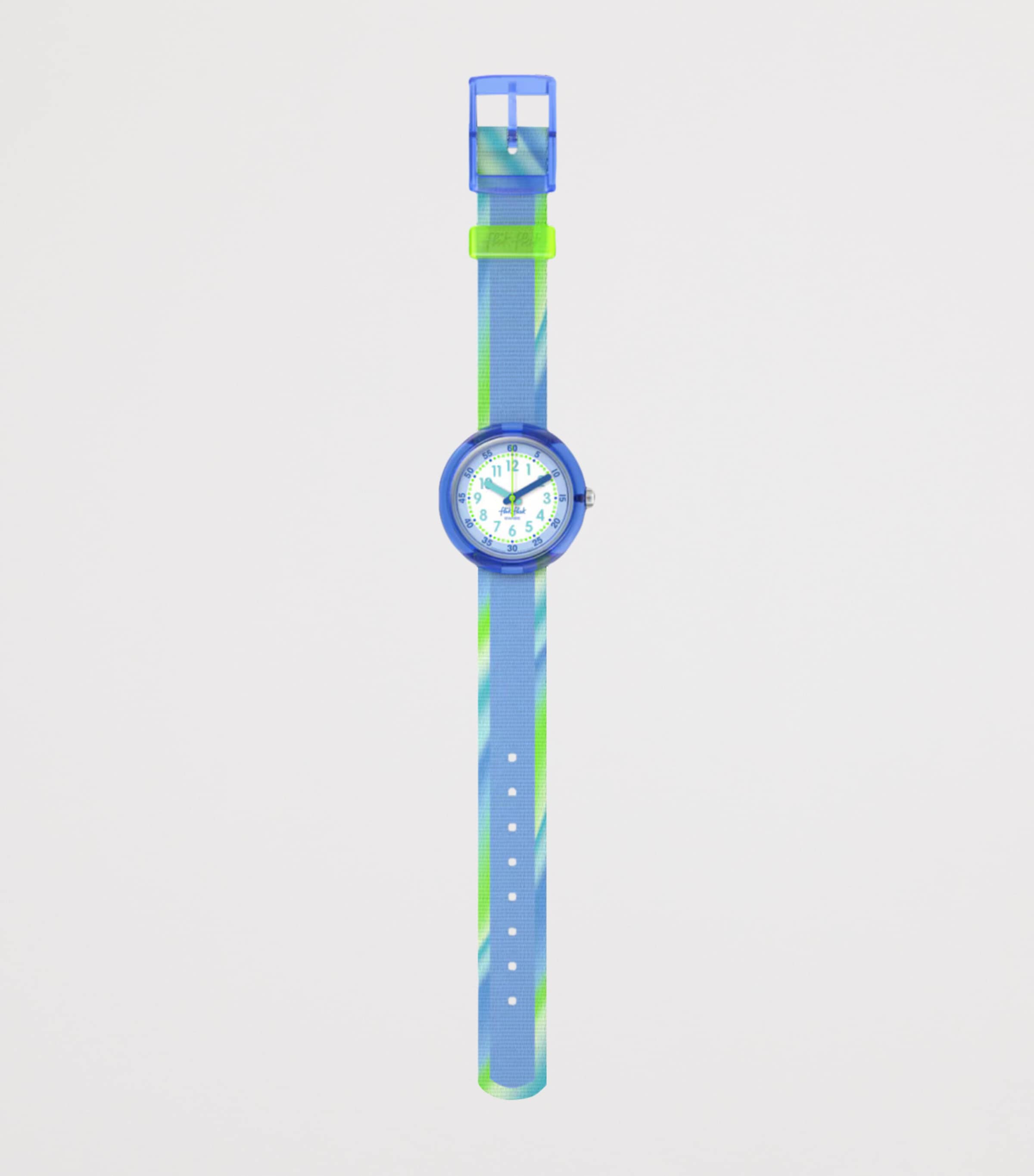 Flik Flak Flip It Blue Watch 31.85mm Flip It Blue Image 3