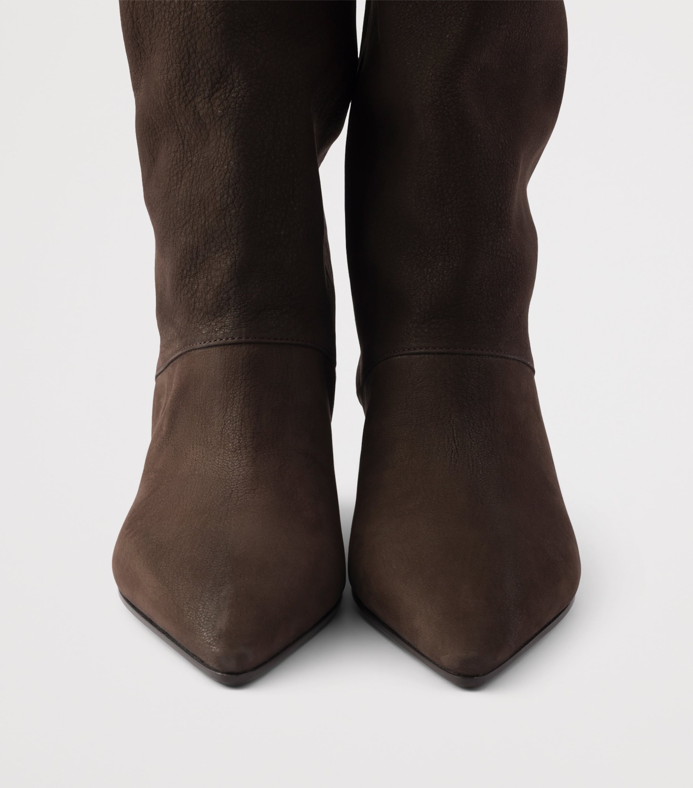 Suede Heeled Boots 40 F0003 Image 5