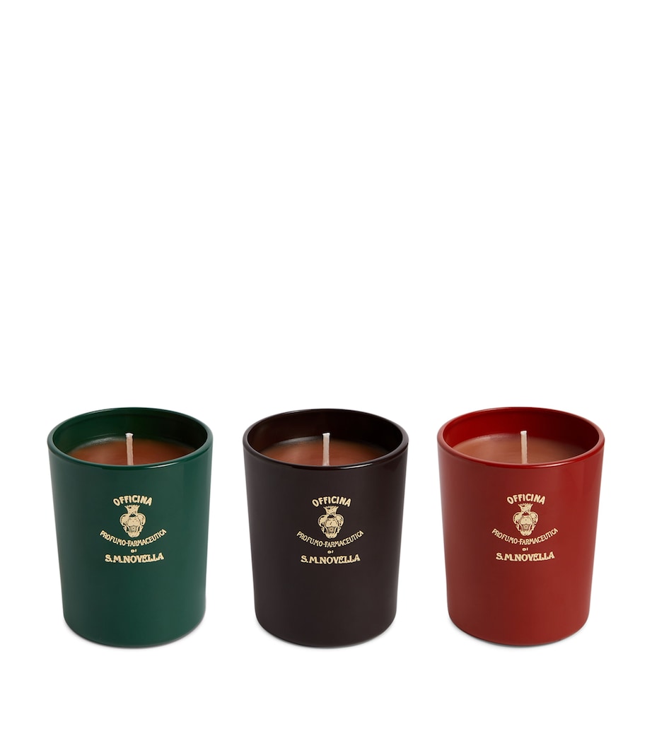 Scented Candle Set (3 x 70g) NO COLOUR Image 1