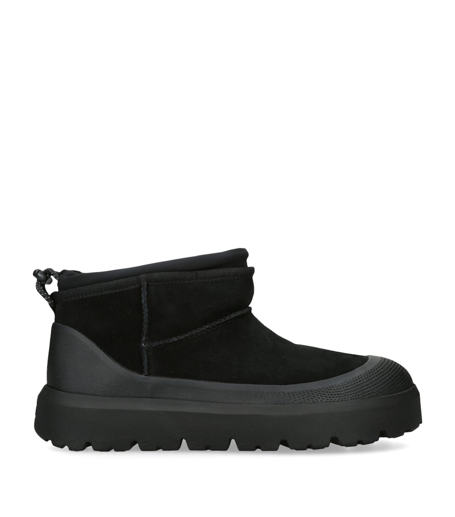 Suede Classic Ultra Mini Weather Hybrid Ankle Boots BLACK Image 1