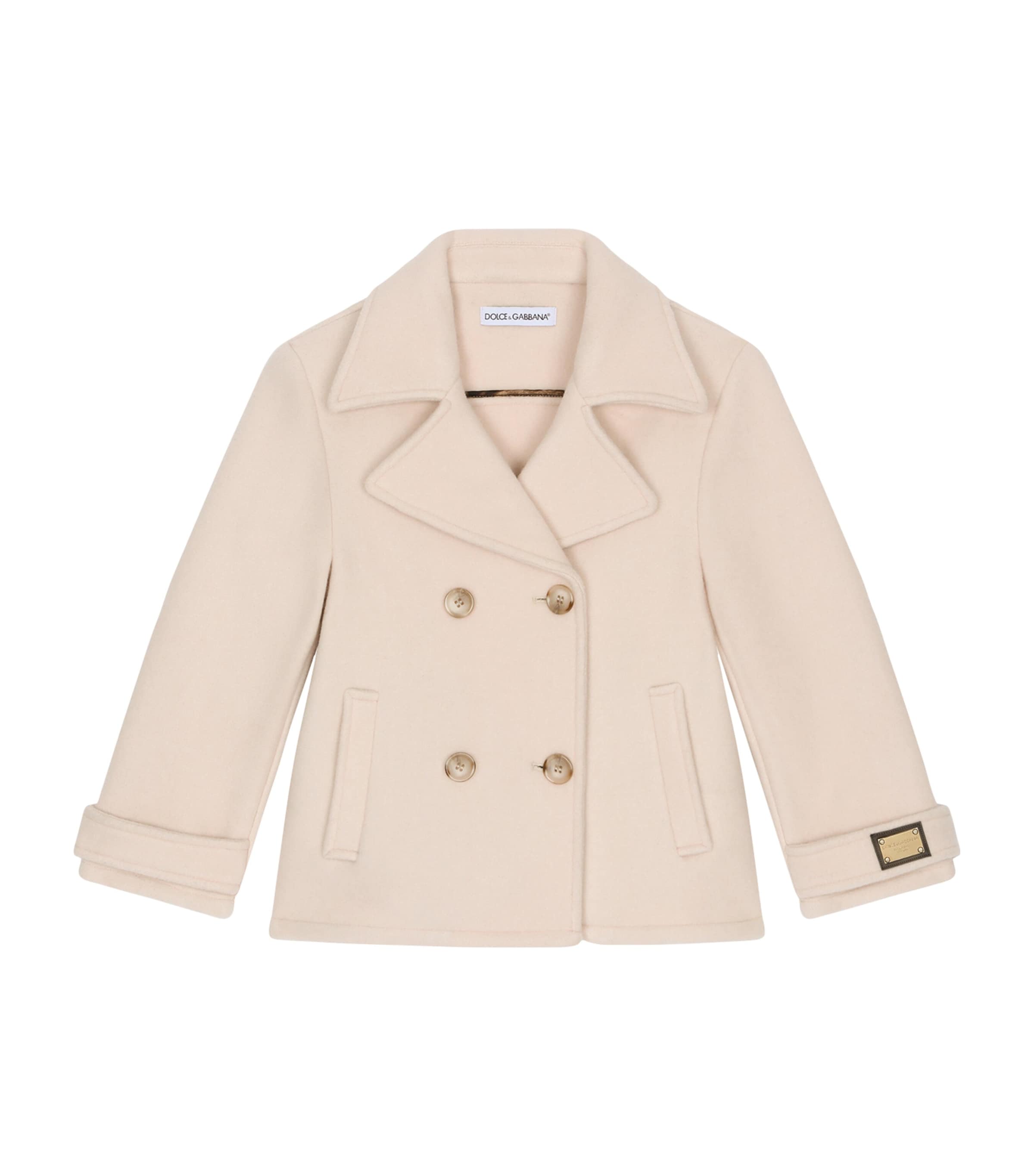 Dolce & Gabbana Wool-blend Pea Coat