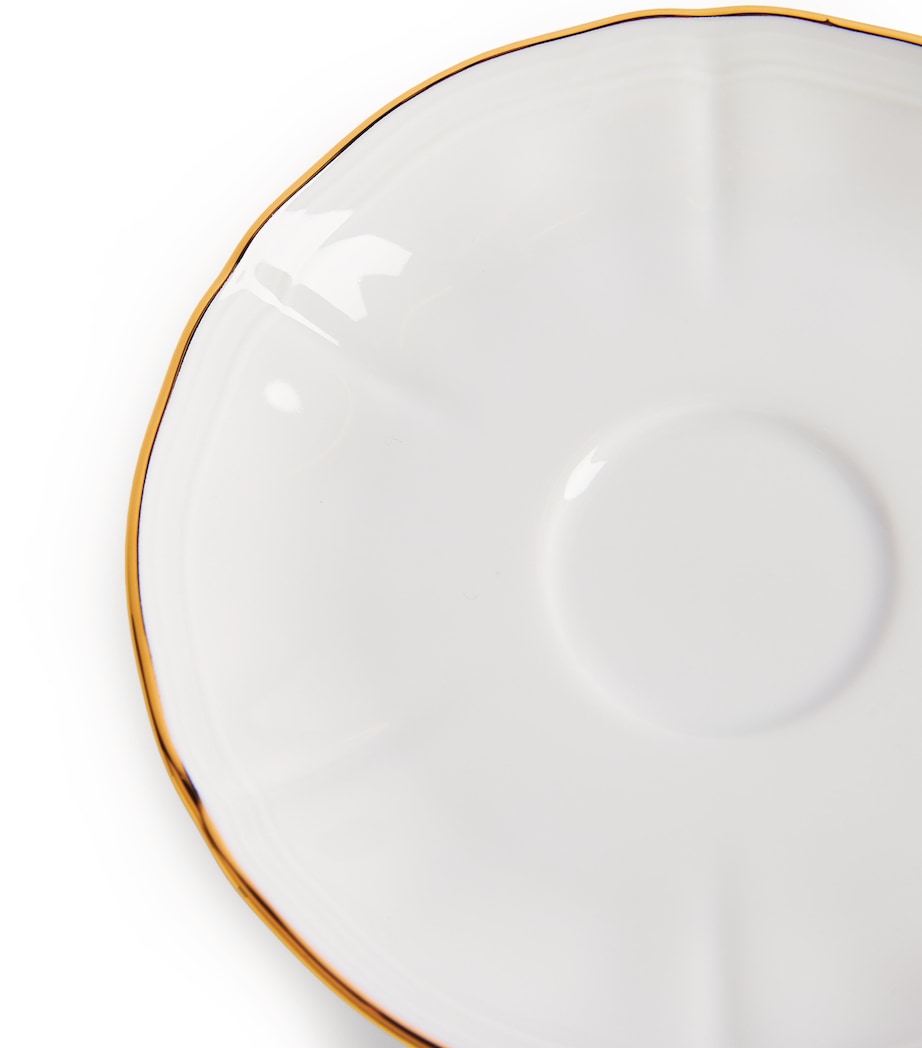 GINORI 1735 Porcelain Corona Tea Saucer (15cm) Image 3