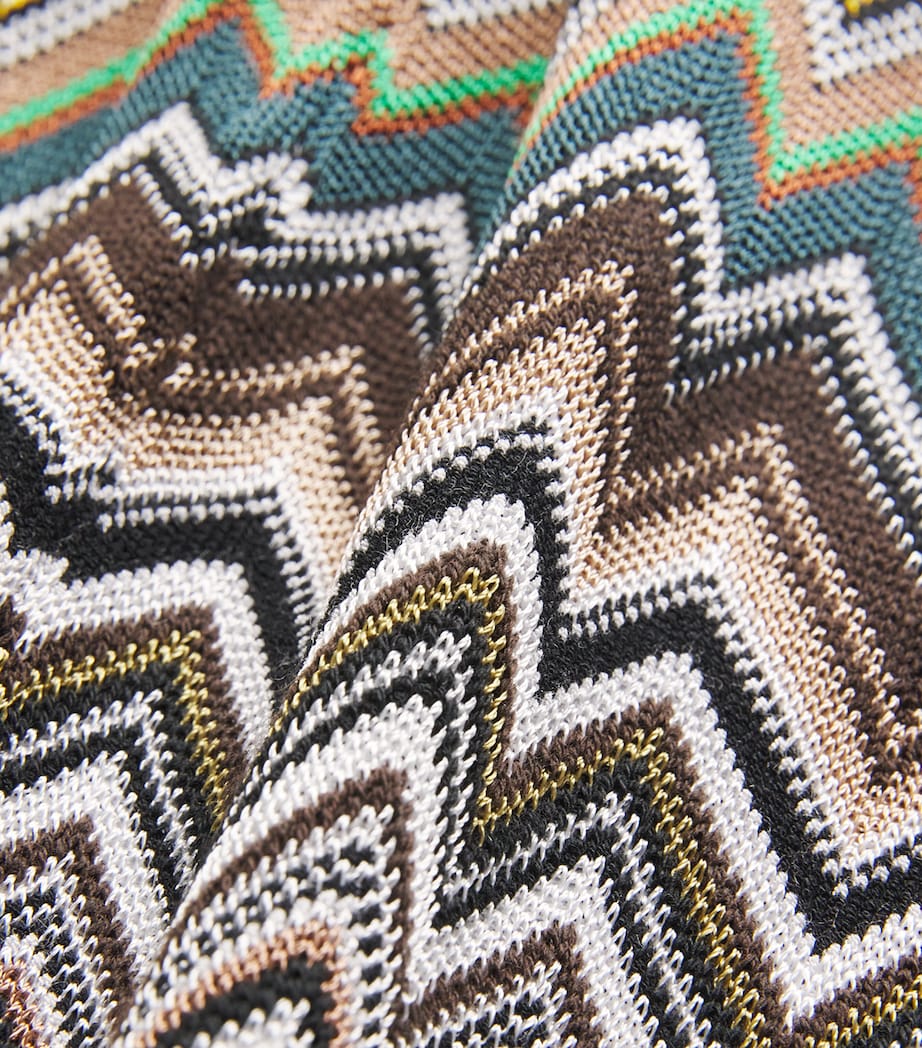 Zigzag Flared Trousers SM9TA MULTICOLOR Image 5