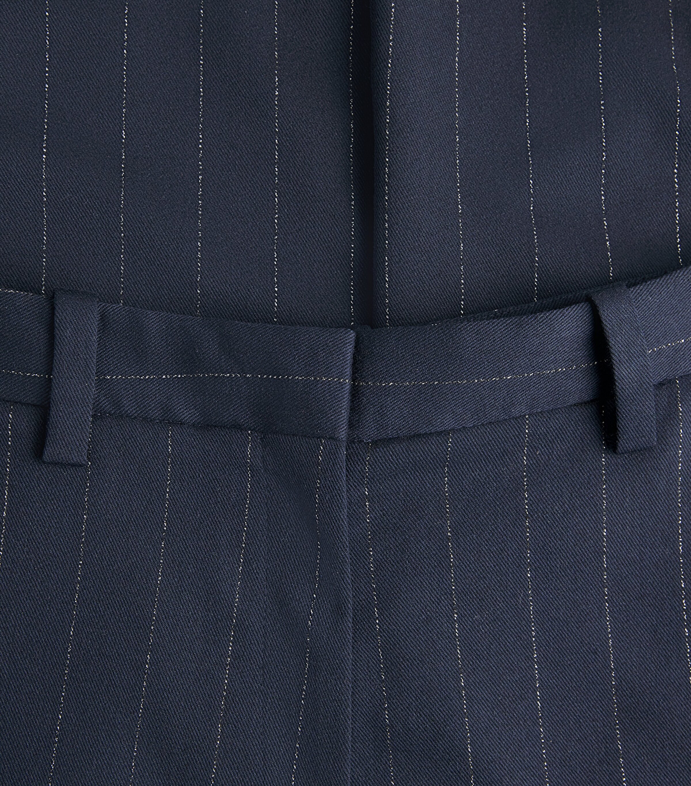Maje Womens Stripe Suit Trousers Navy Image 6