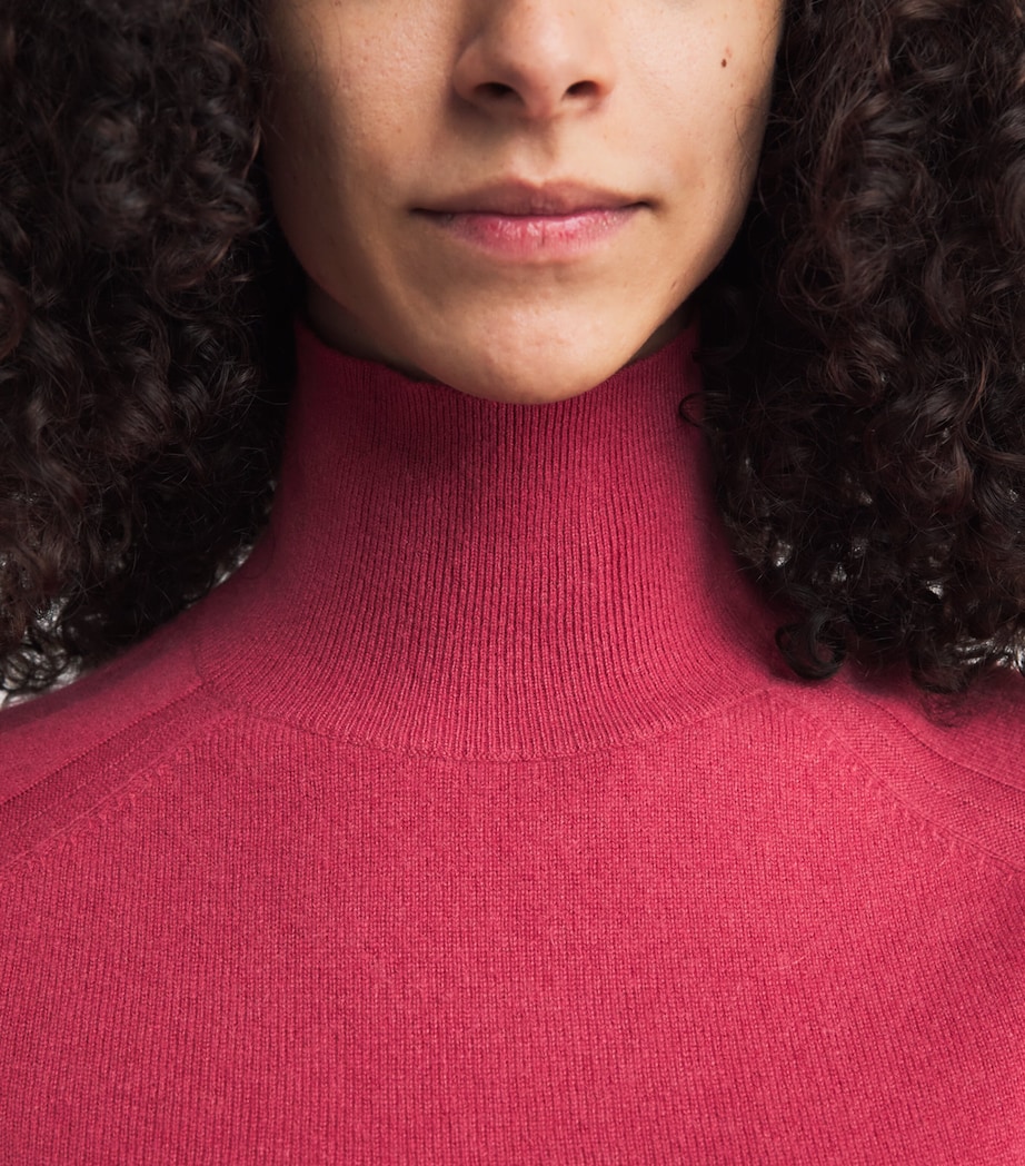 Cashmere Oxna Funnel-Neck Sweater MULBERRY Image 6