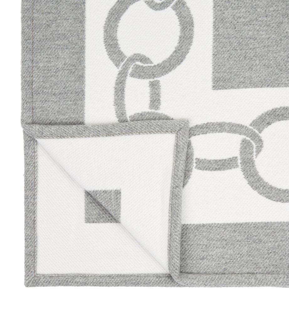 Chains Blanket (130cm x 200cm) 0B33 GREYMILK Image 2