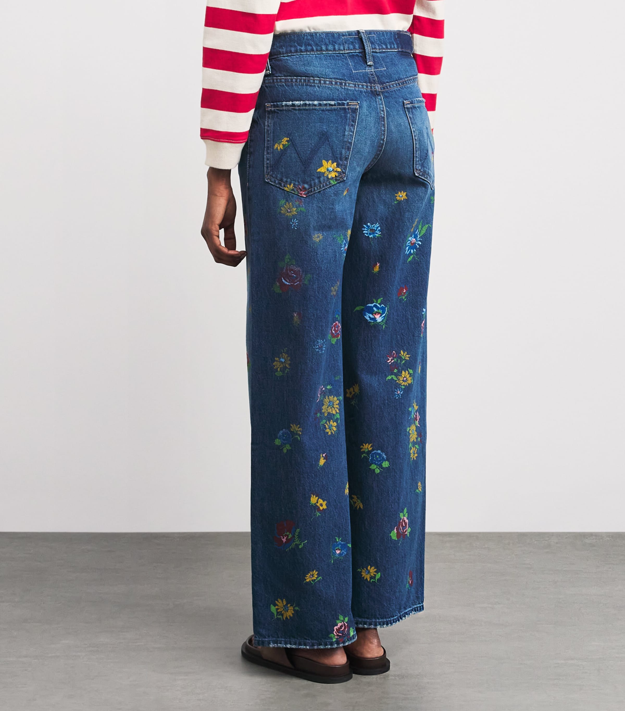 The Rerun Zip Sneak High-Waist Jeans IEL FIELD OF FL Image 4