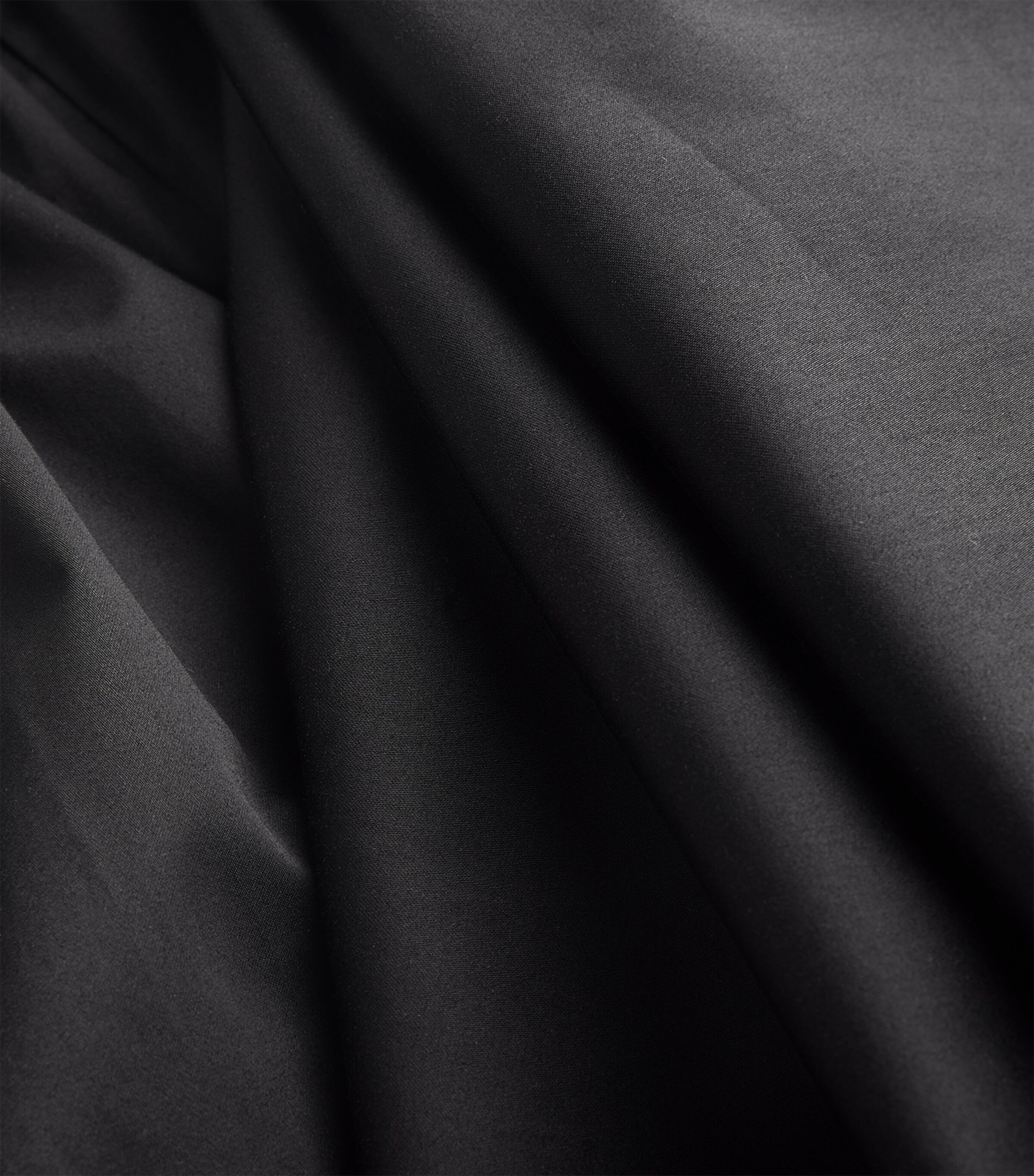 Cropped Japanese Trousers BLACK Image 9