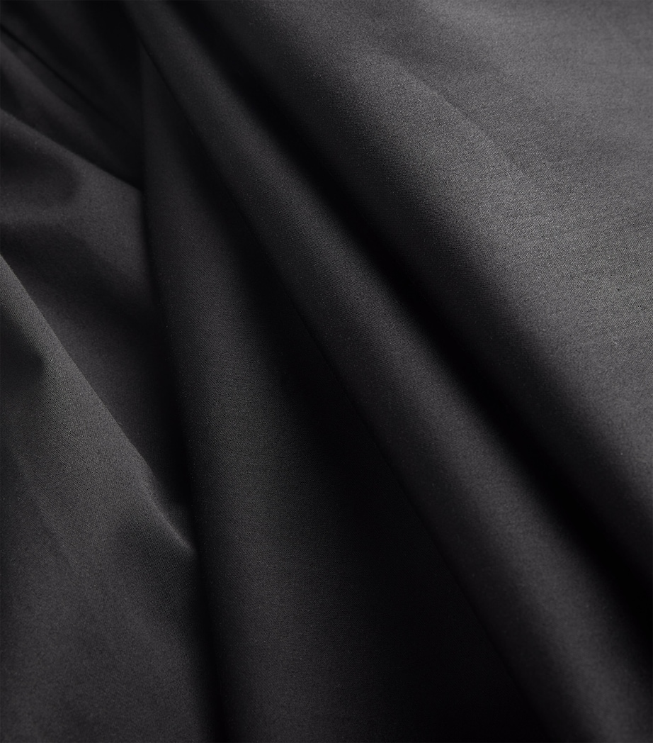 Cropped Japanese Trousers BLACK Image 9