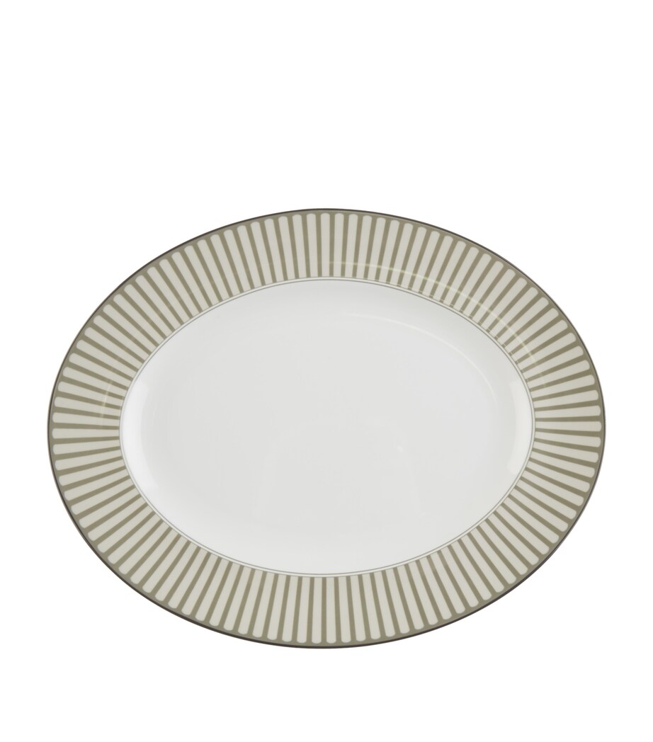 Parklands Oval Dish (36cm) GREY Image 1
