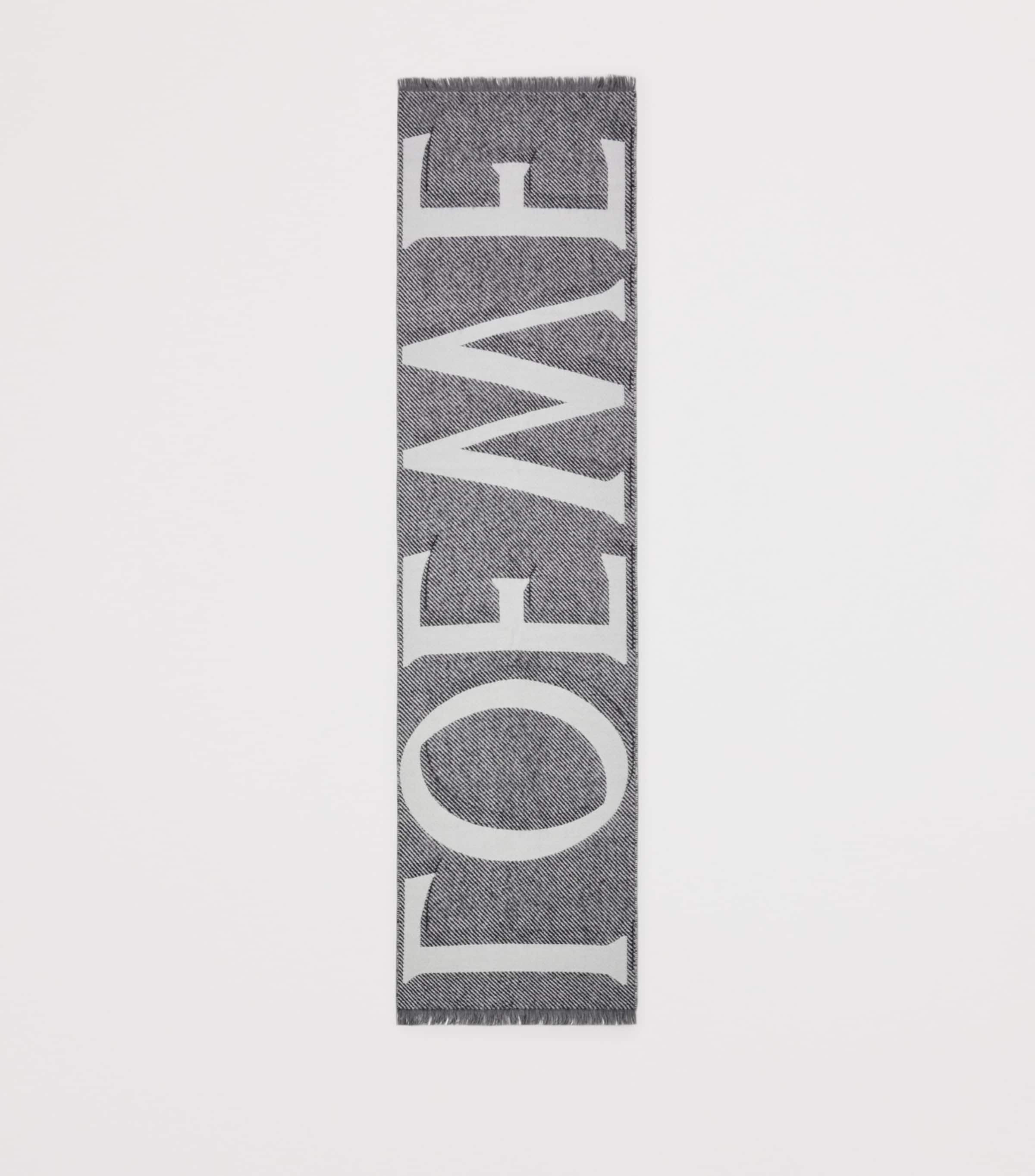 Cashmere-Wool Scarf LIGHT GREY/GREY Image 2