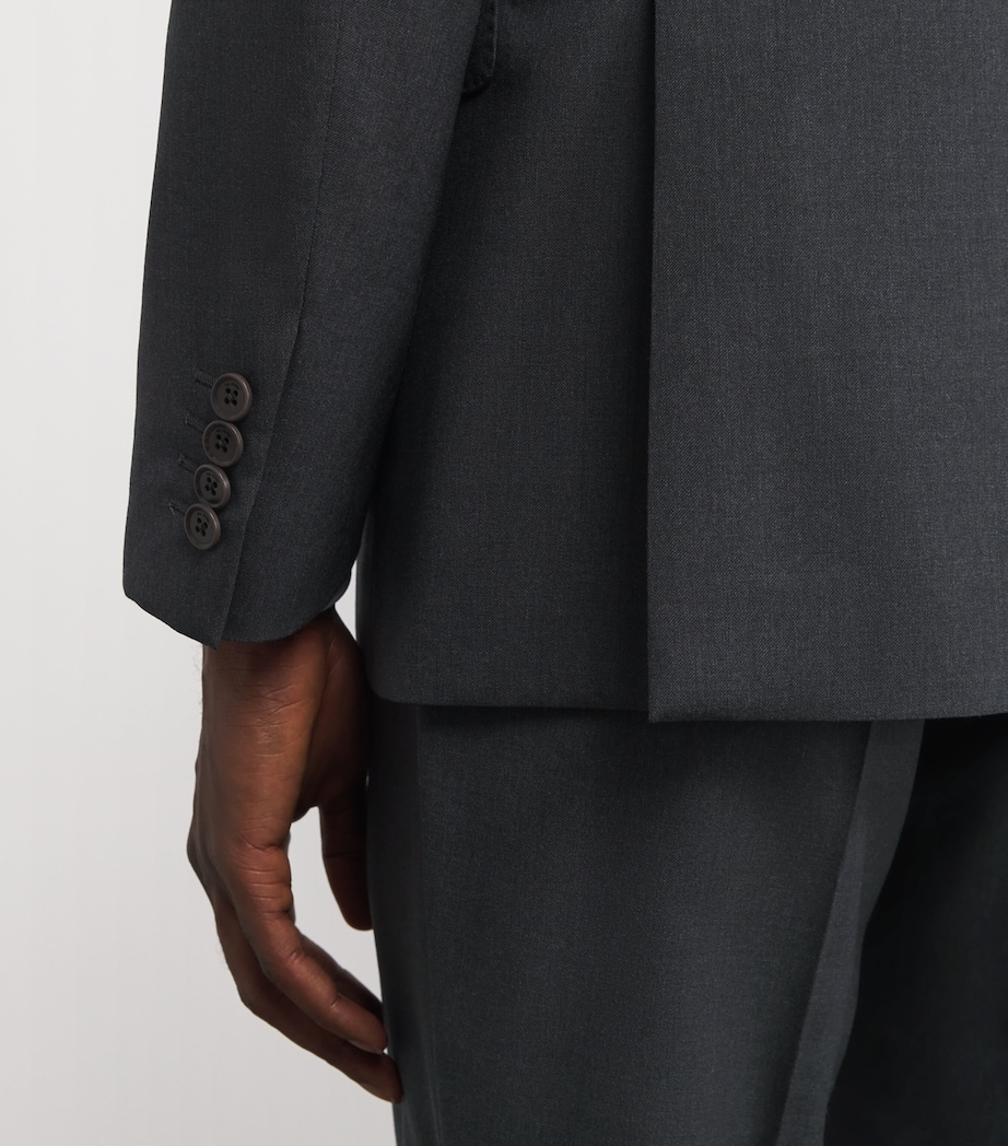 Wool Vicenza 2-Piece Suit 31DARK GREY Image 8