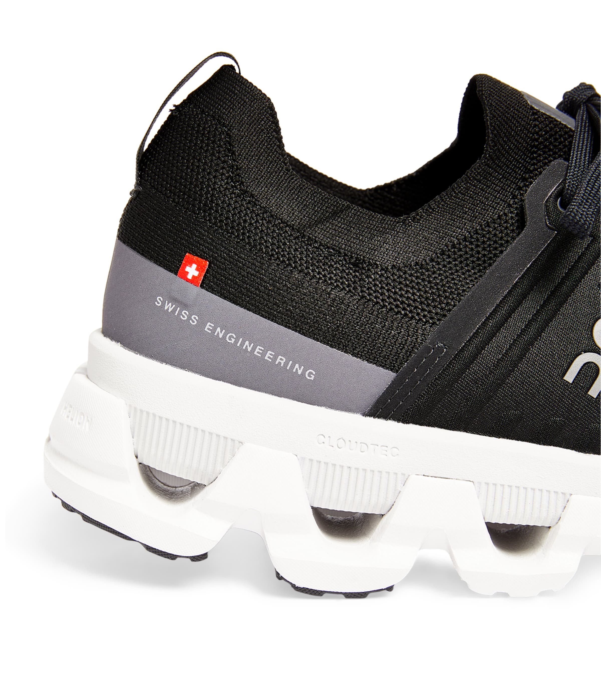 Cloudswift 3 Trainers ALL BLACK Image 7