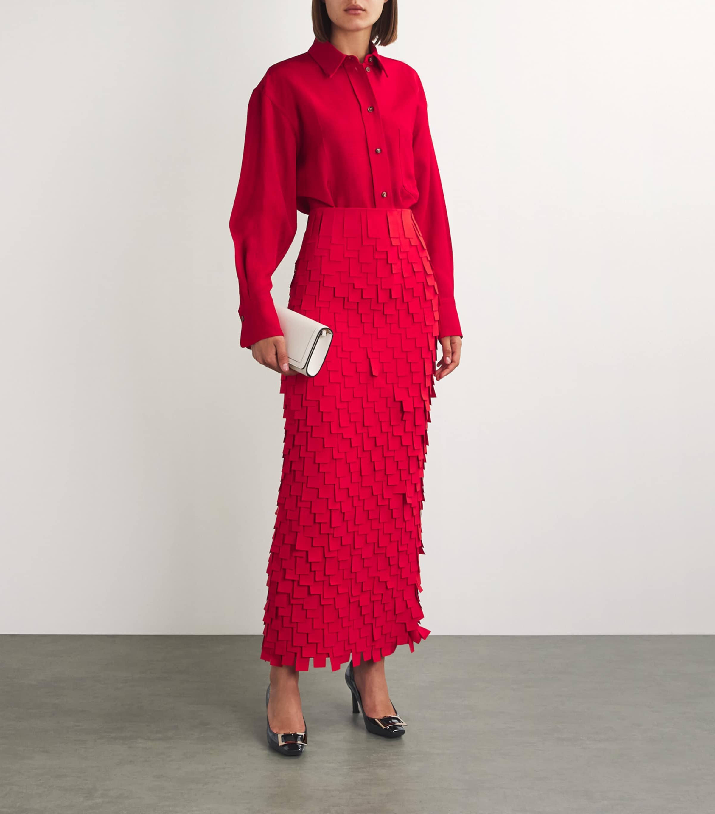 Patent Decolleté Belle Vivier Pumps 70 BLACK Image 5