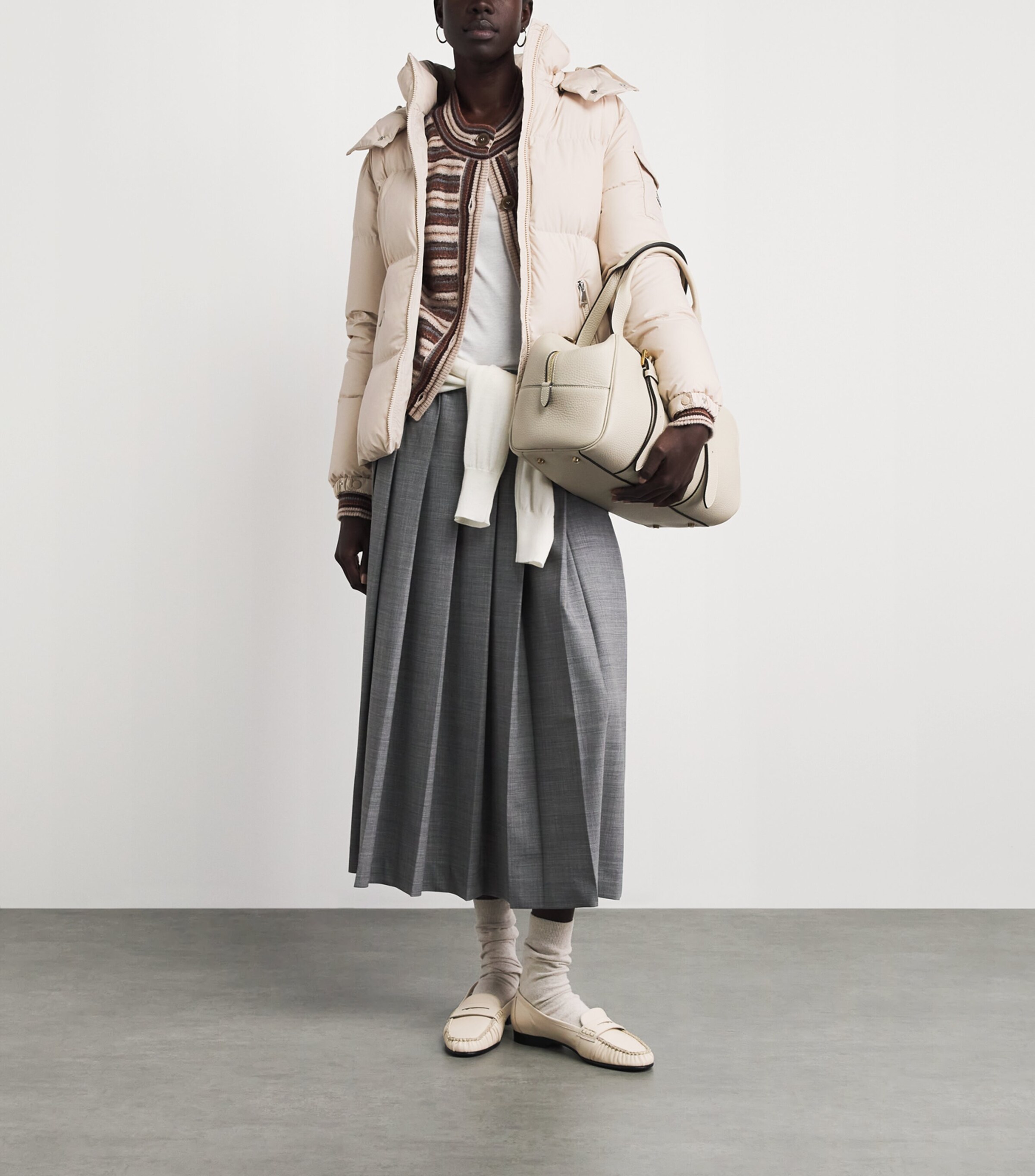 Moncler Womens Down Quilted Fourmines Jacket Image 2
