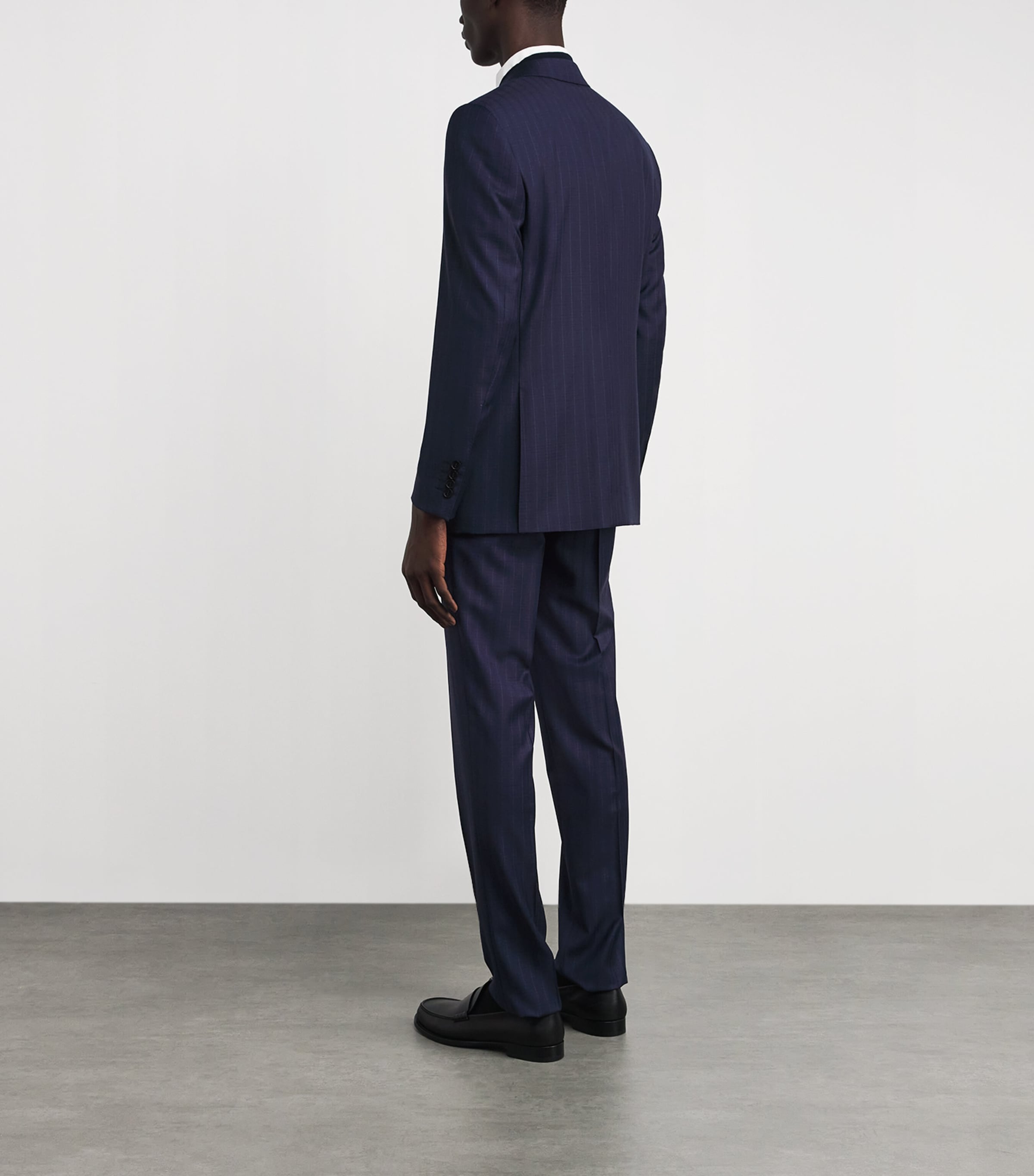 Wool Pinstripe 2-Piece Suit 349 Image 4