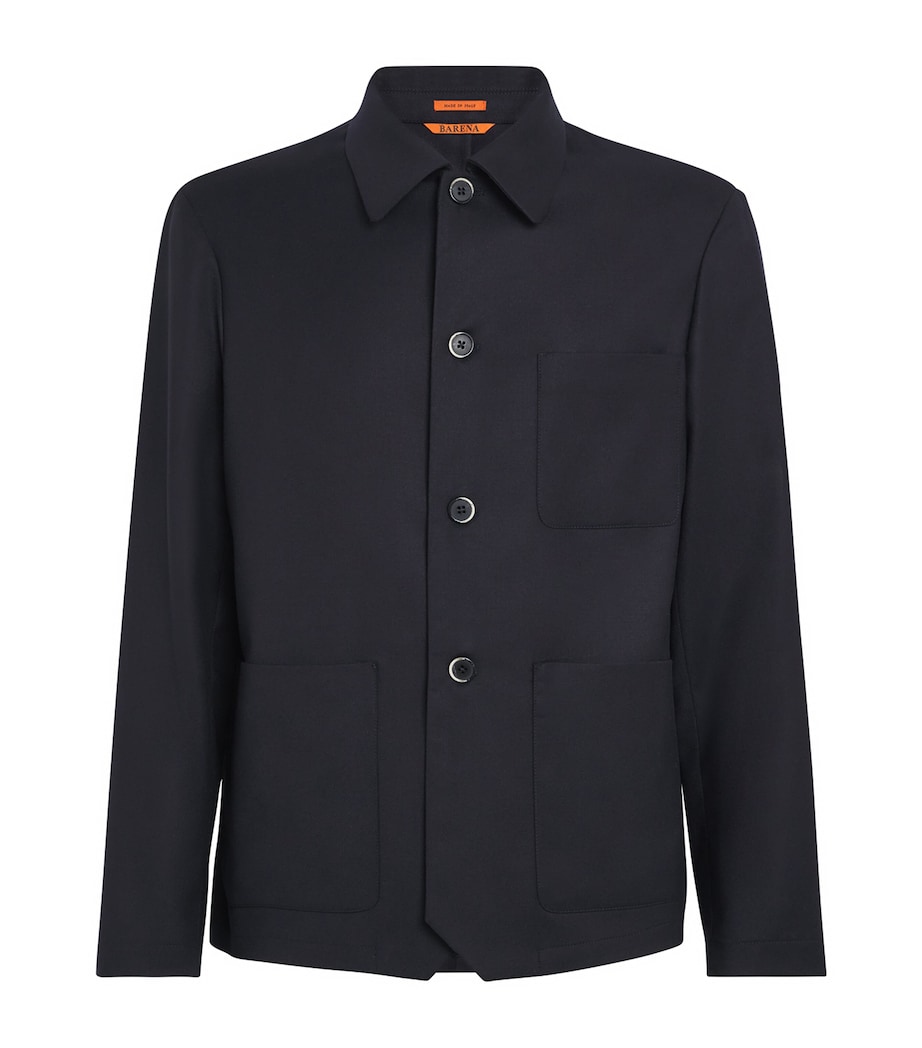 Cotton Twill Jacket 170 NAVY Image 1