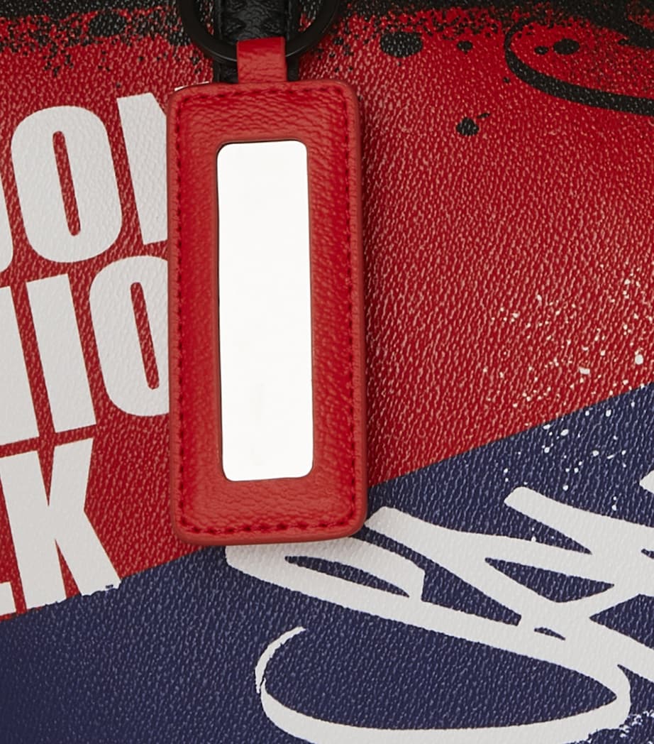 Sprayground x London Fashion Week Runway Ready Tote Bag BLUE Image 4