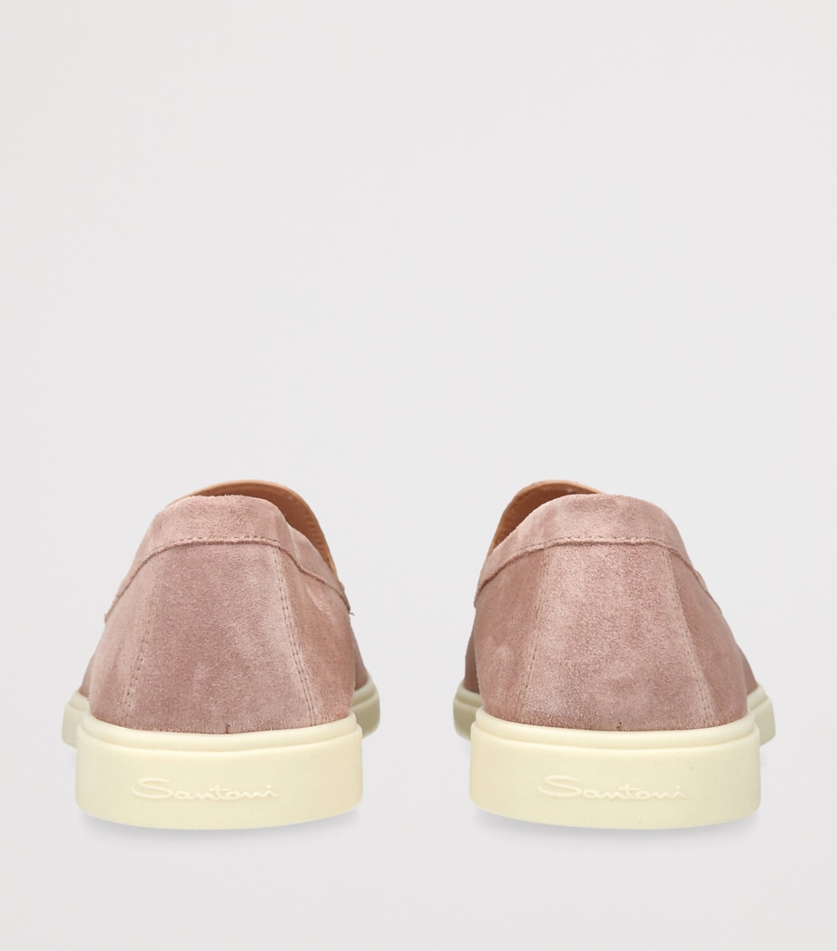 Suede Detroit Loafers PALE PINK Image 2